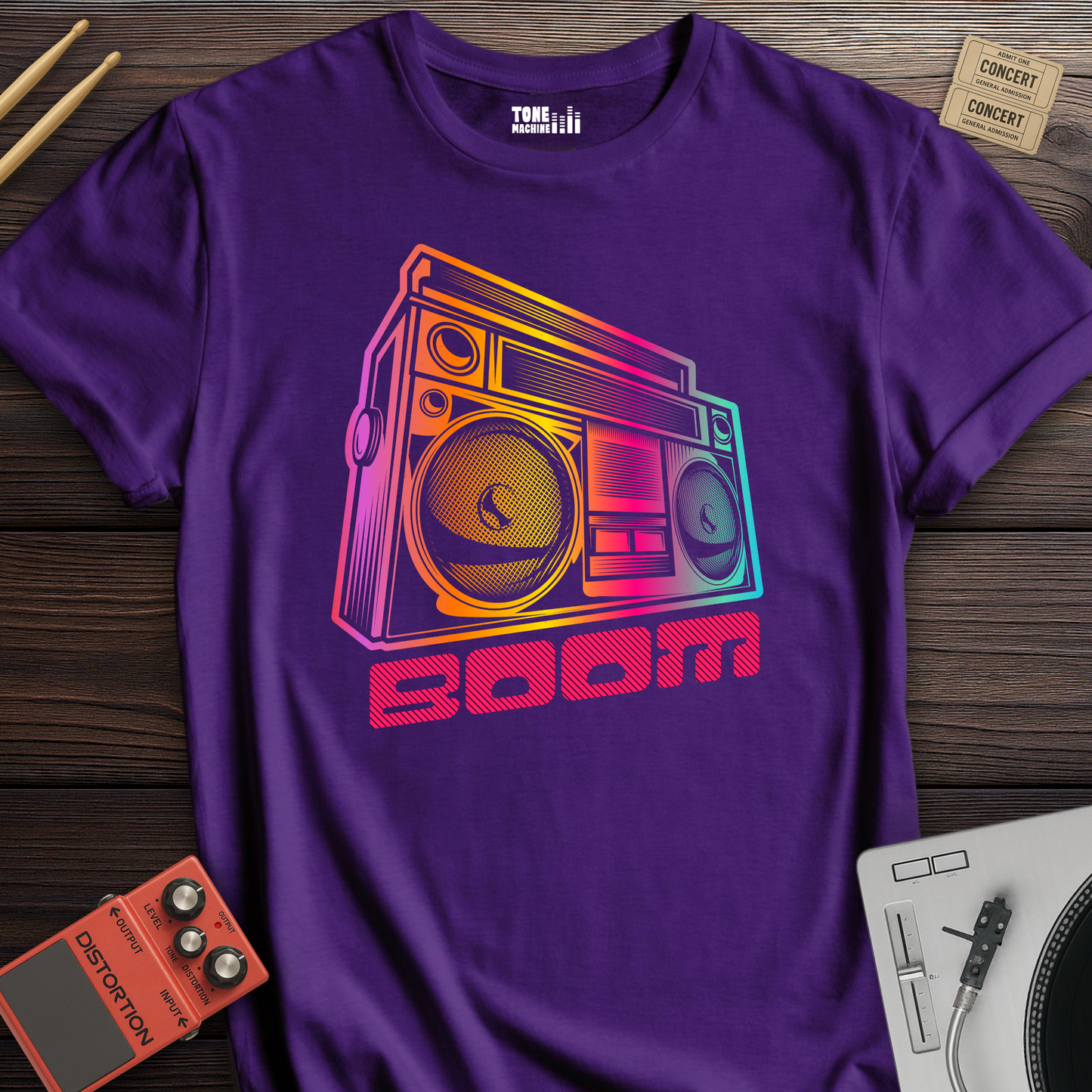 Boombox Retro T-Shirt