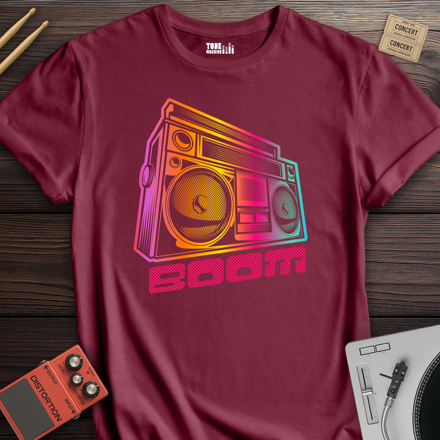 Boombox Retro T-Shirt