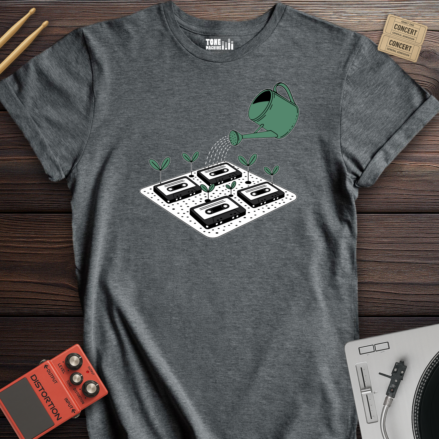 Mixtape Garden Retro T-Shirt