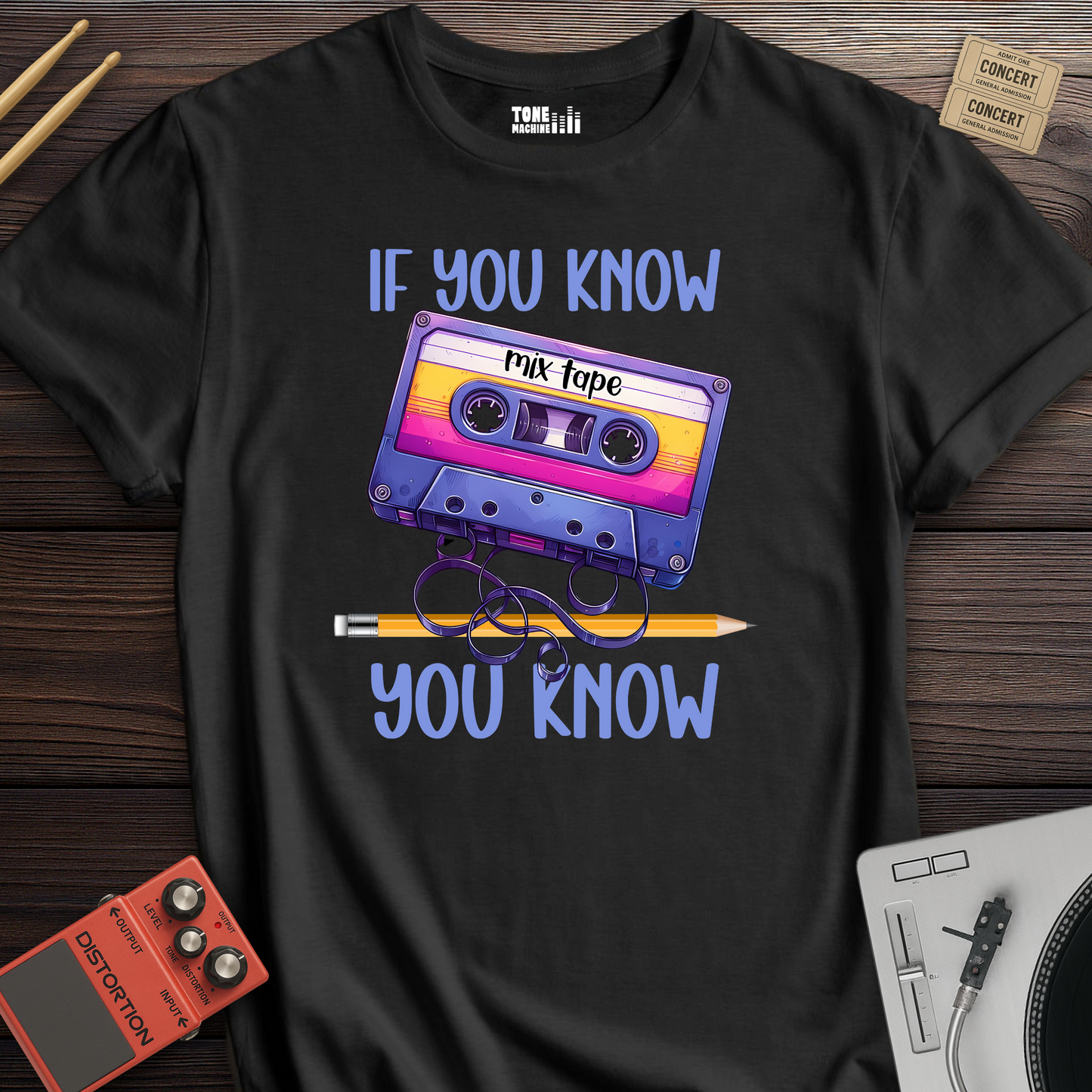 If You Know You Know Cassette Retro T-Shirt