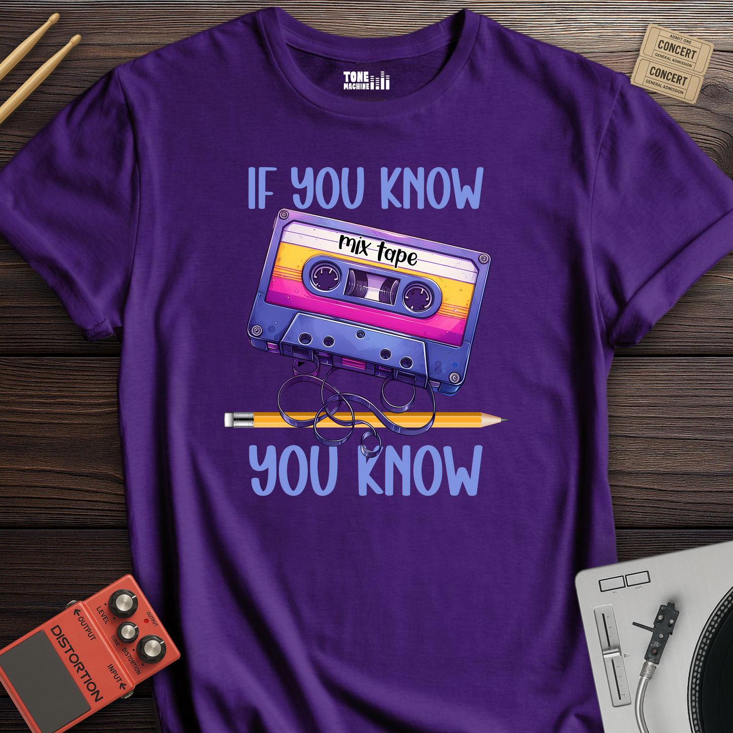 If You Know You Know Cassette Retro T-Shirt