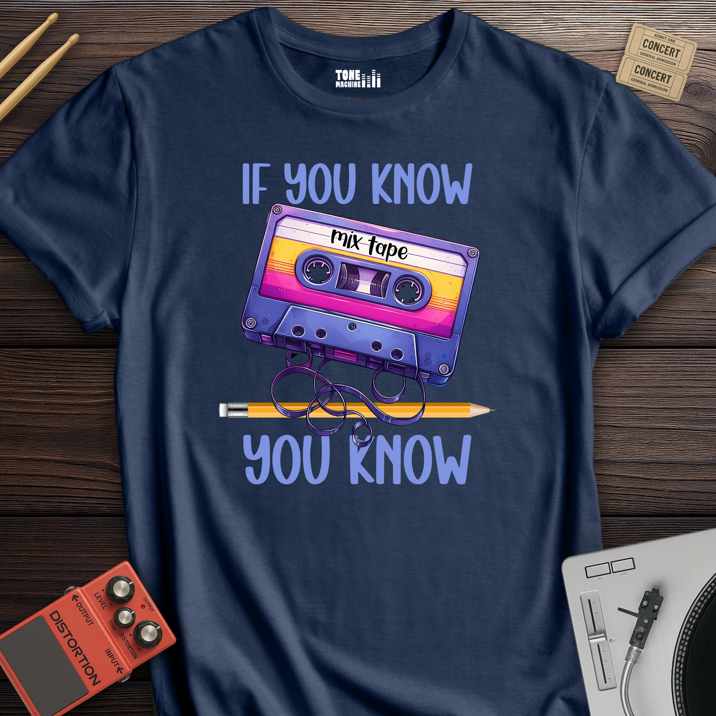 If You Know You Know Cassette Retro T-Shirt
