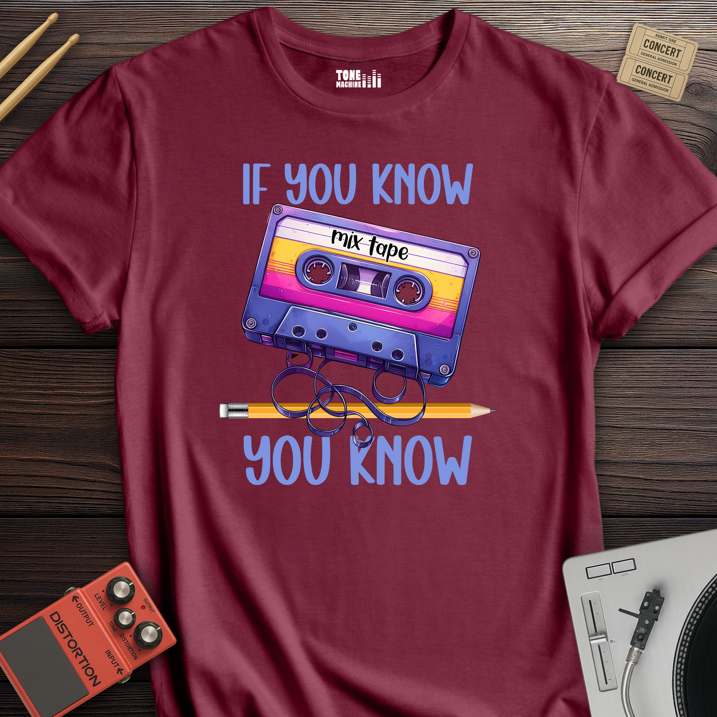If You Know You Know Cassette Retro T-Shirt