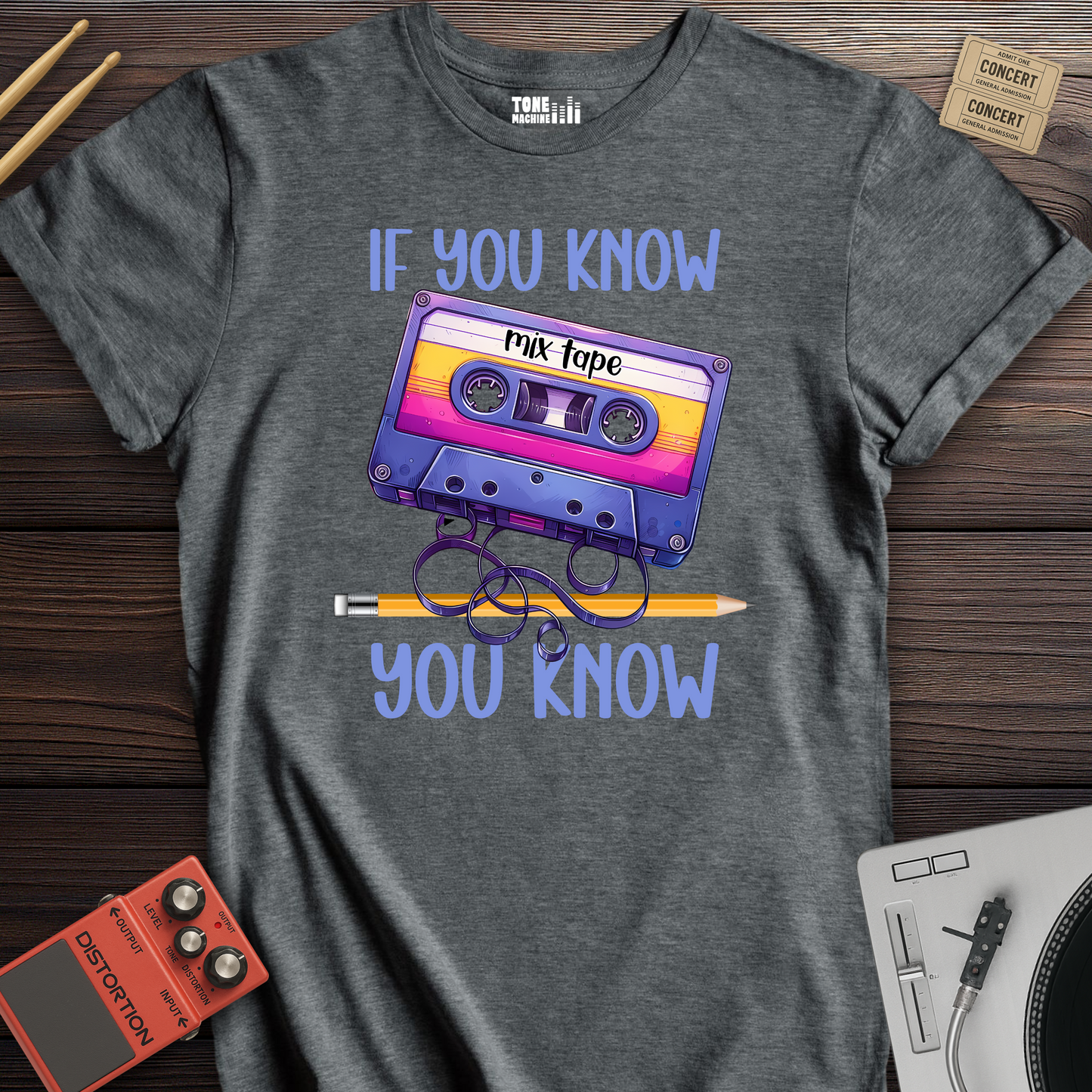 If You Know You Know Cassette Retro T-Shirt