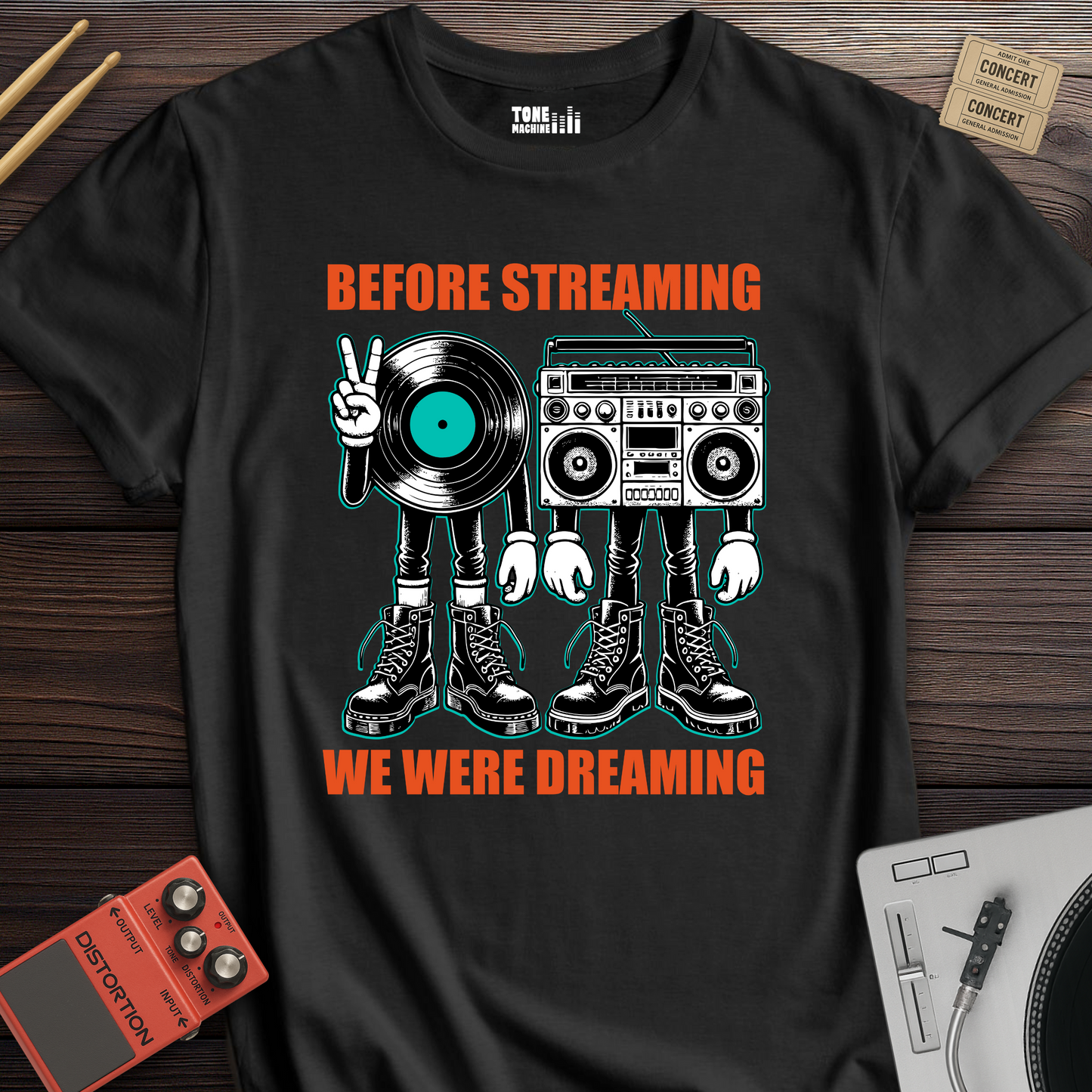 Before Streaming We Were Dreaming Retro T-Shirt
