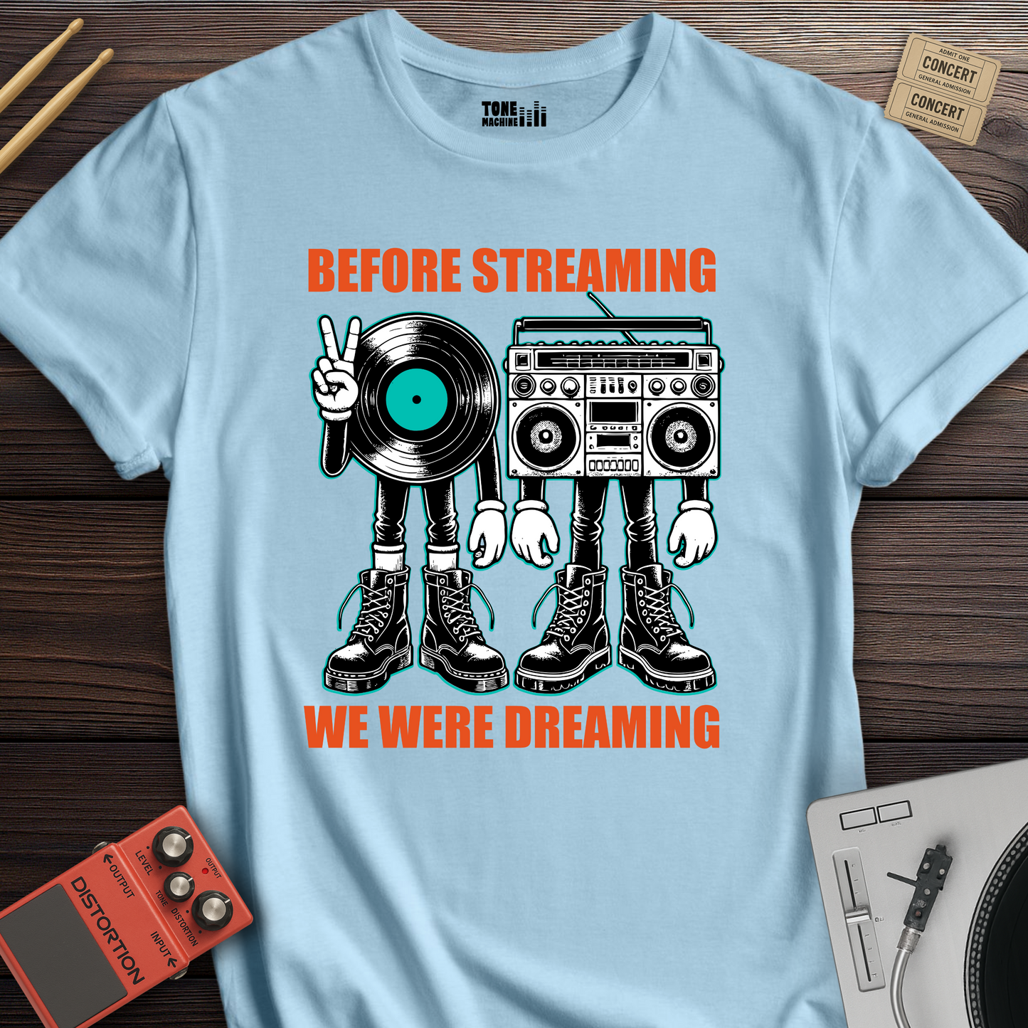Before Streaming We Were Dreaming Retro T-Shirt