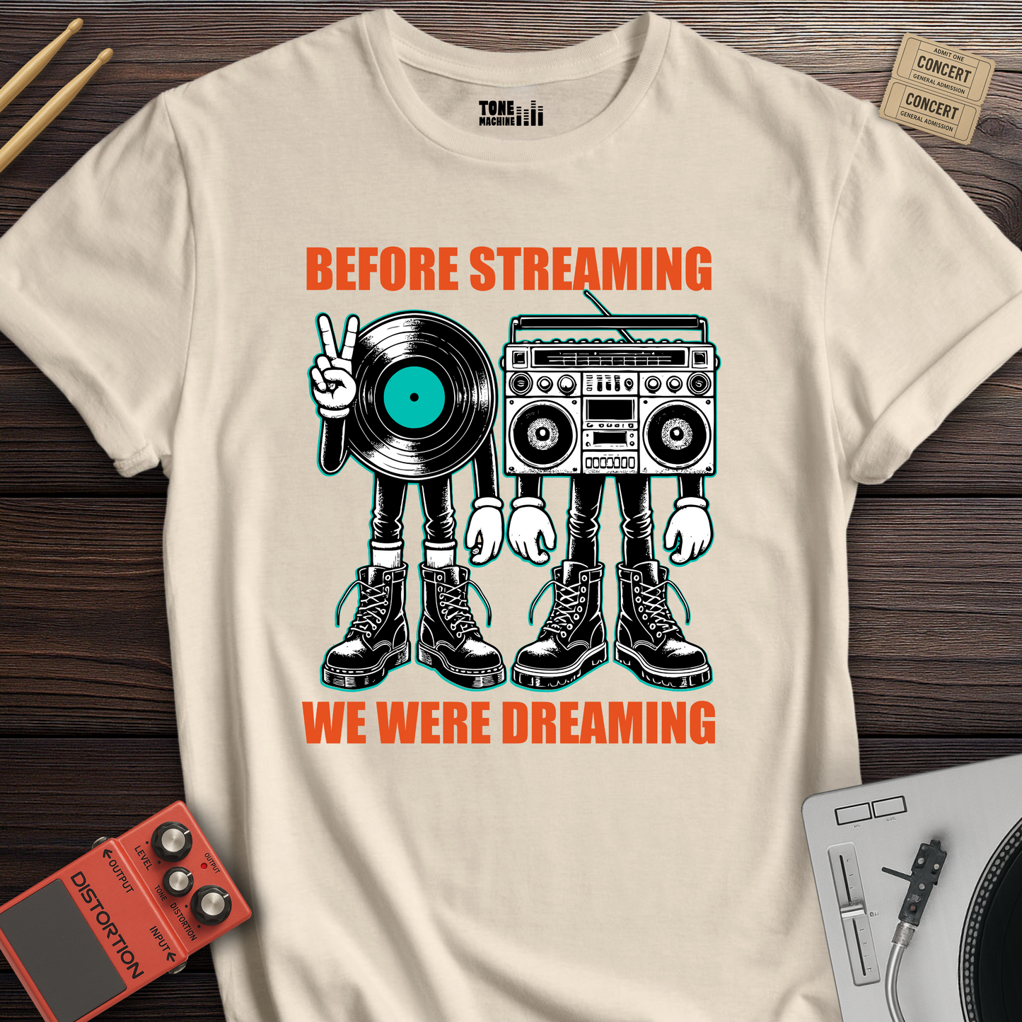 Before Streaming We Were Dreaming Retro T-Shirt