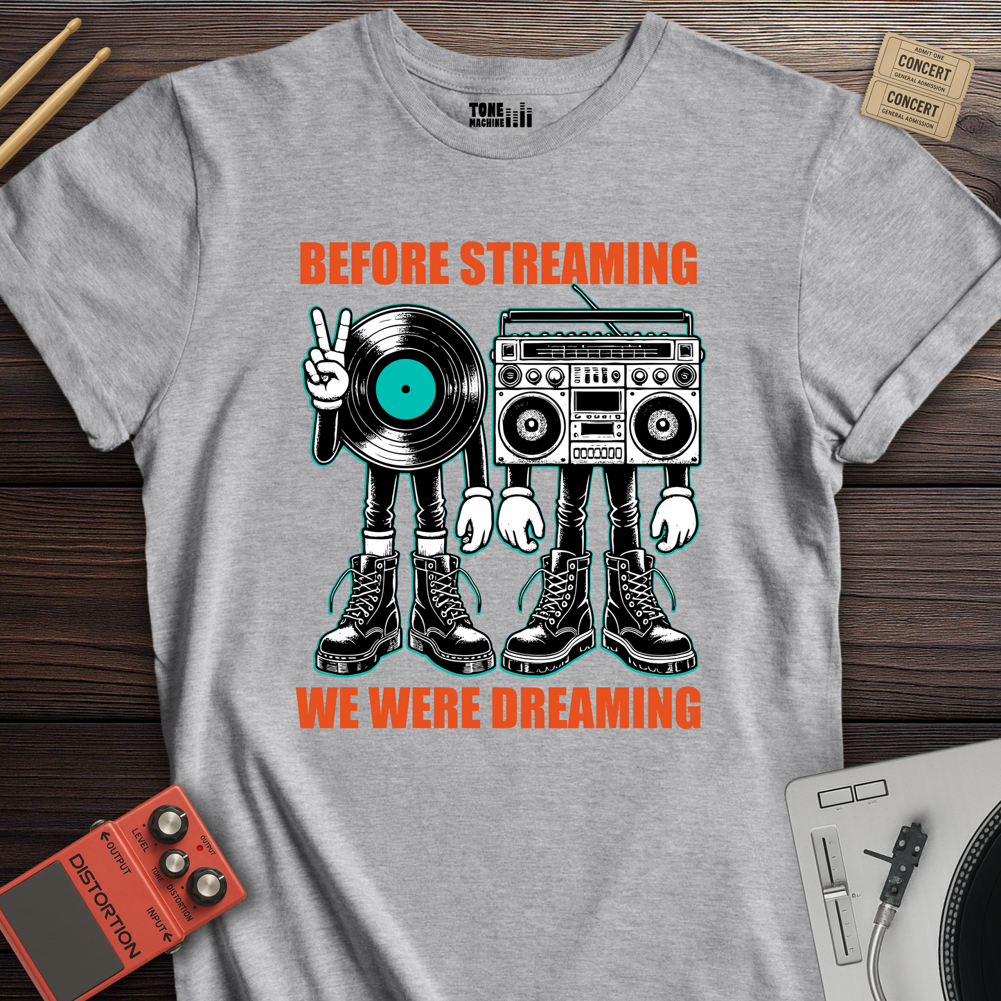 Before Streaming We Were Dreaming Retro T-Shirt