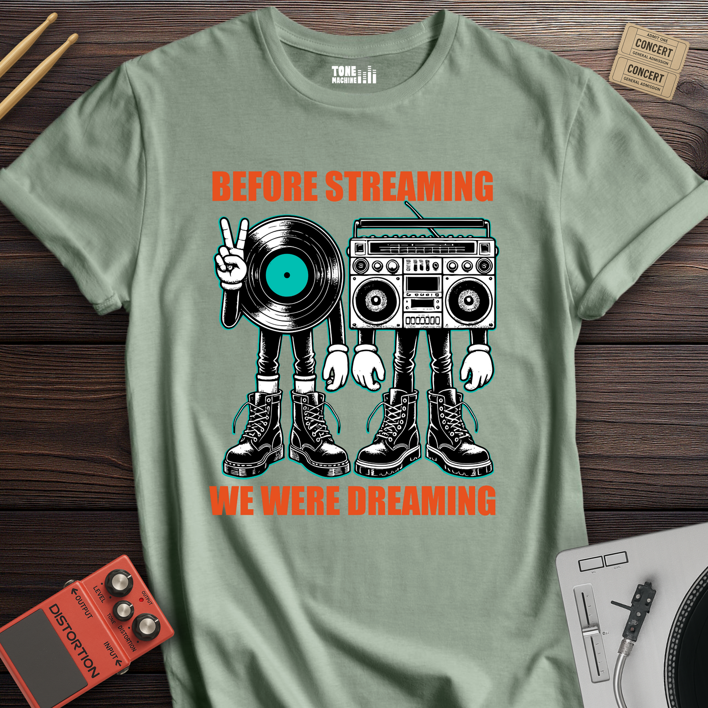 Before Streaming We Were Dreaming Retro T-Shirt