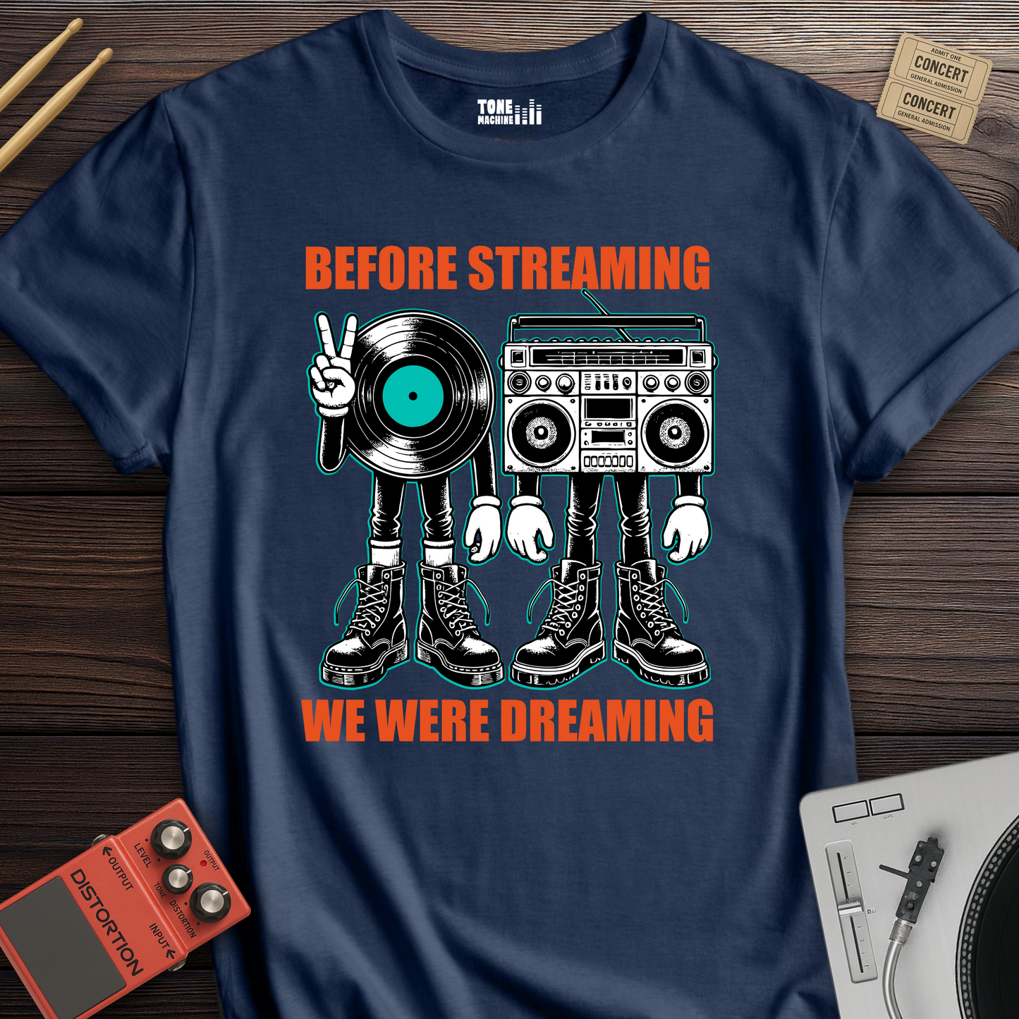 Before Streaming We Were Dreaming Retro T-Shirt