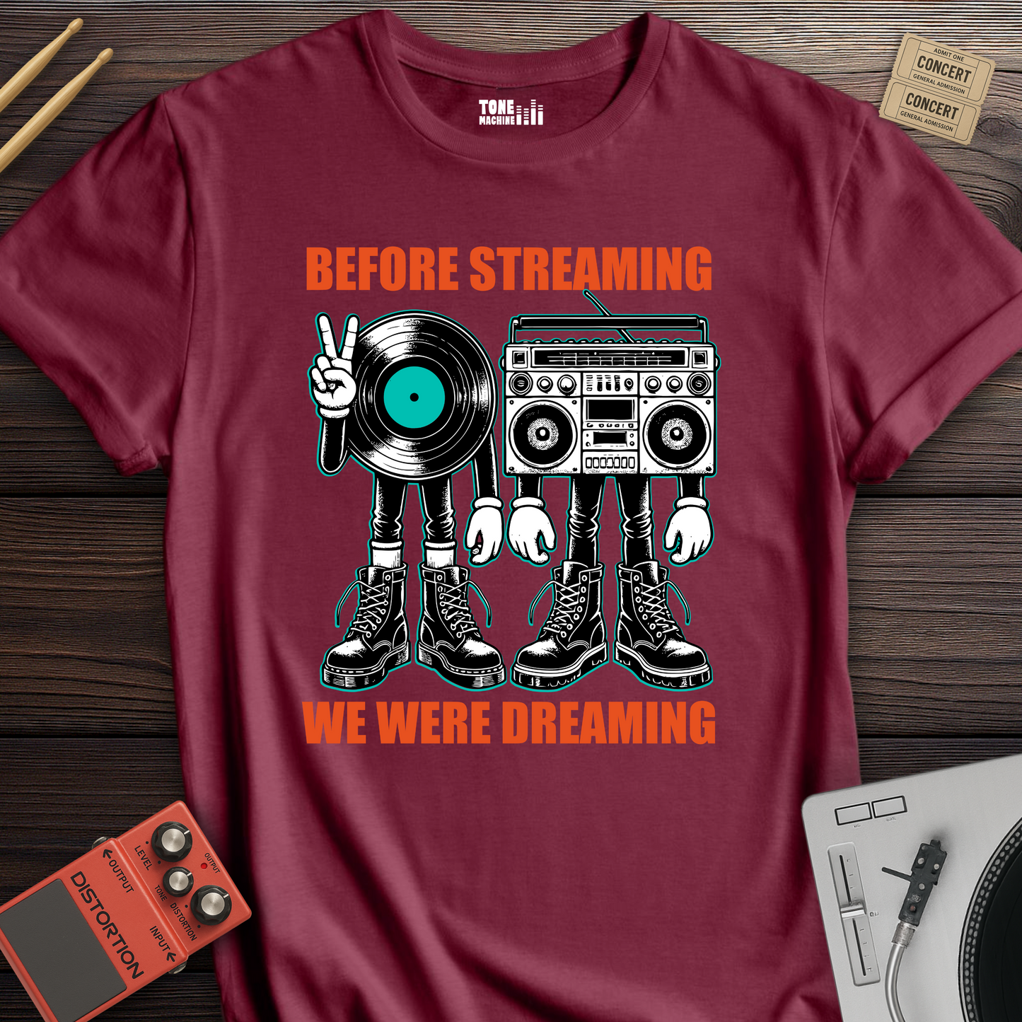Before Streaming We Were Dreaming Retro T-Shirt
