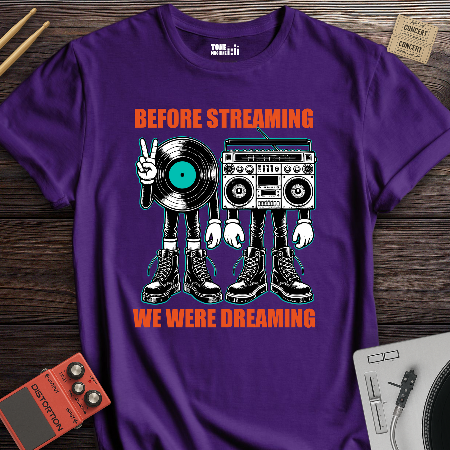 Before Streaming We Were Dreaming Retro T-Shirt