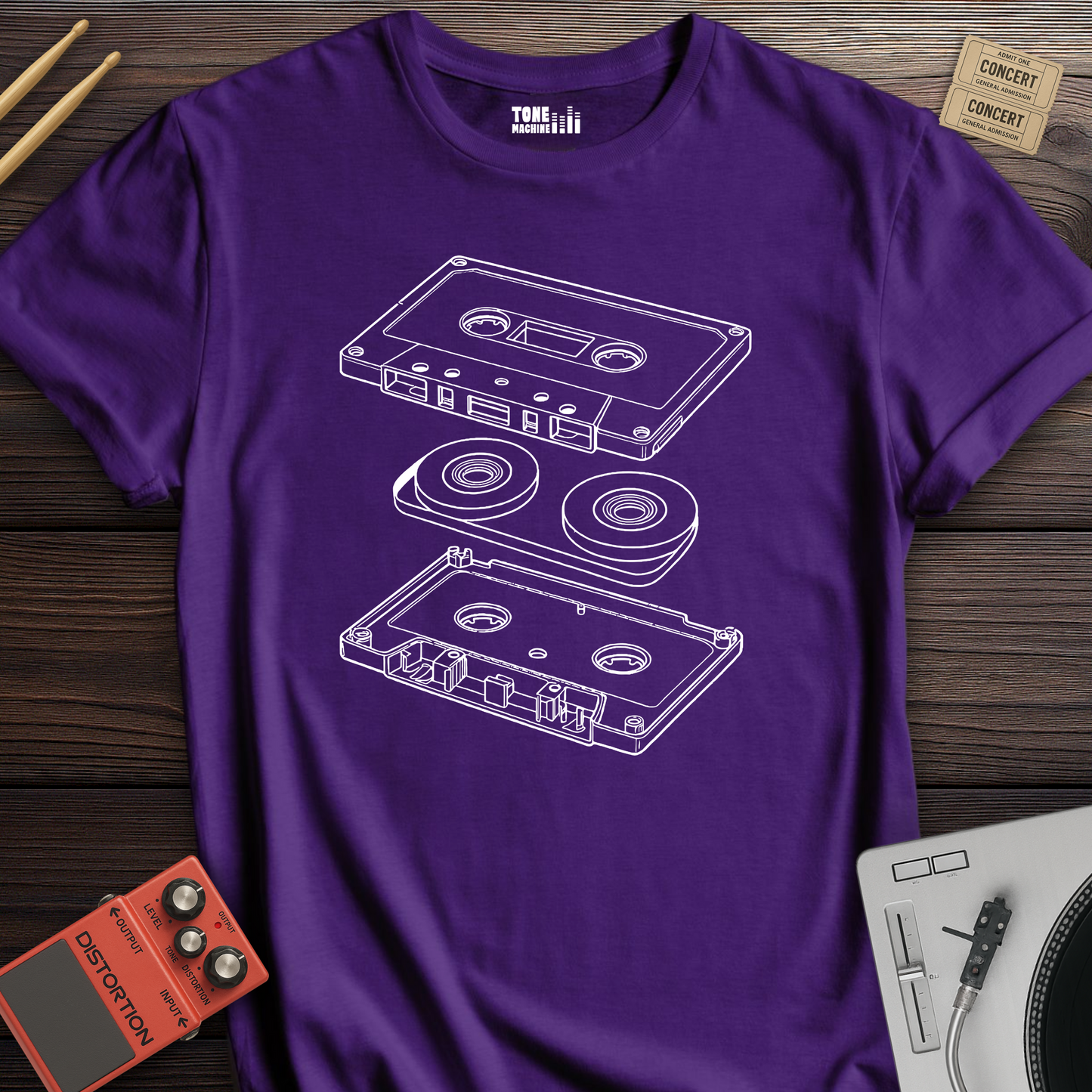 Mixtape Mechanics Retro T-Shirt