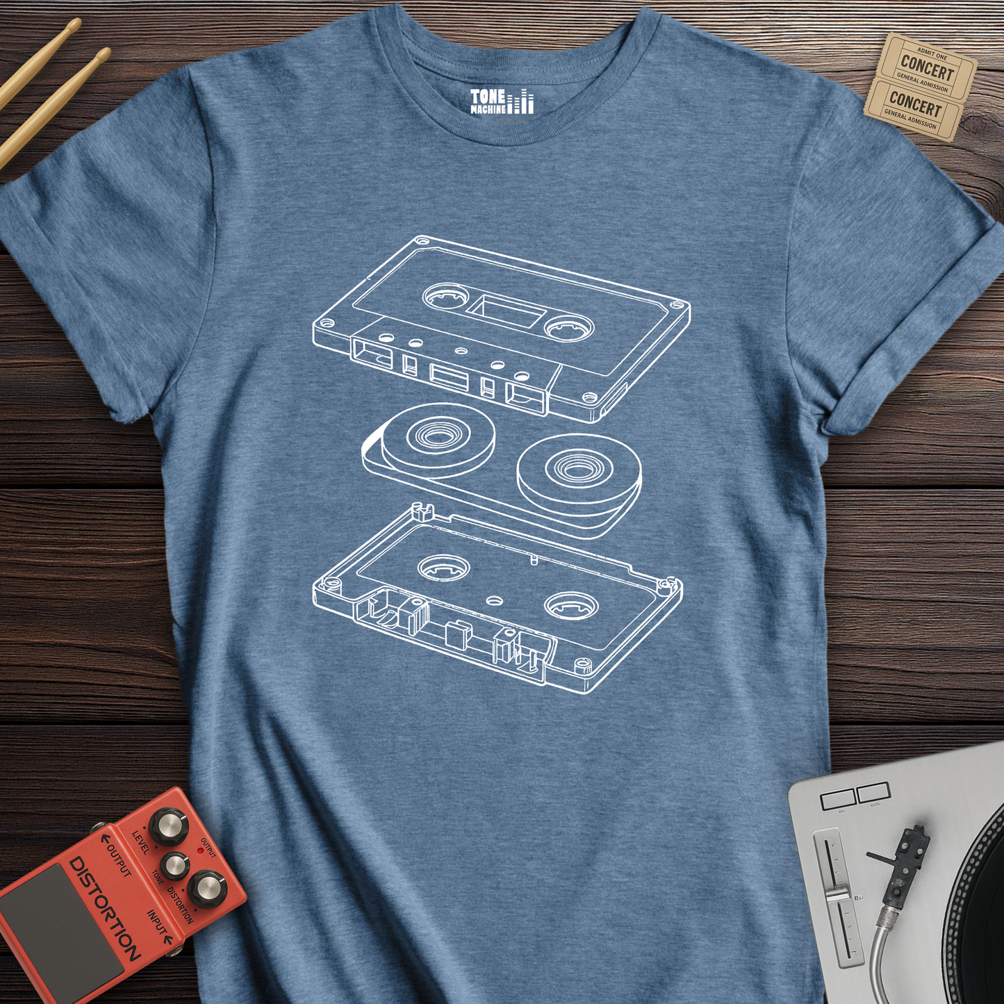Mixtape Mechanics Retro T-Shirt