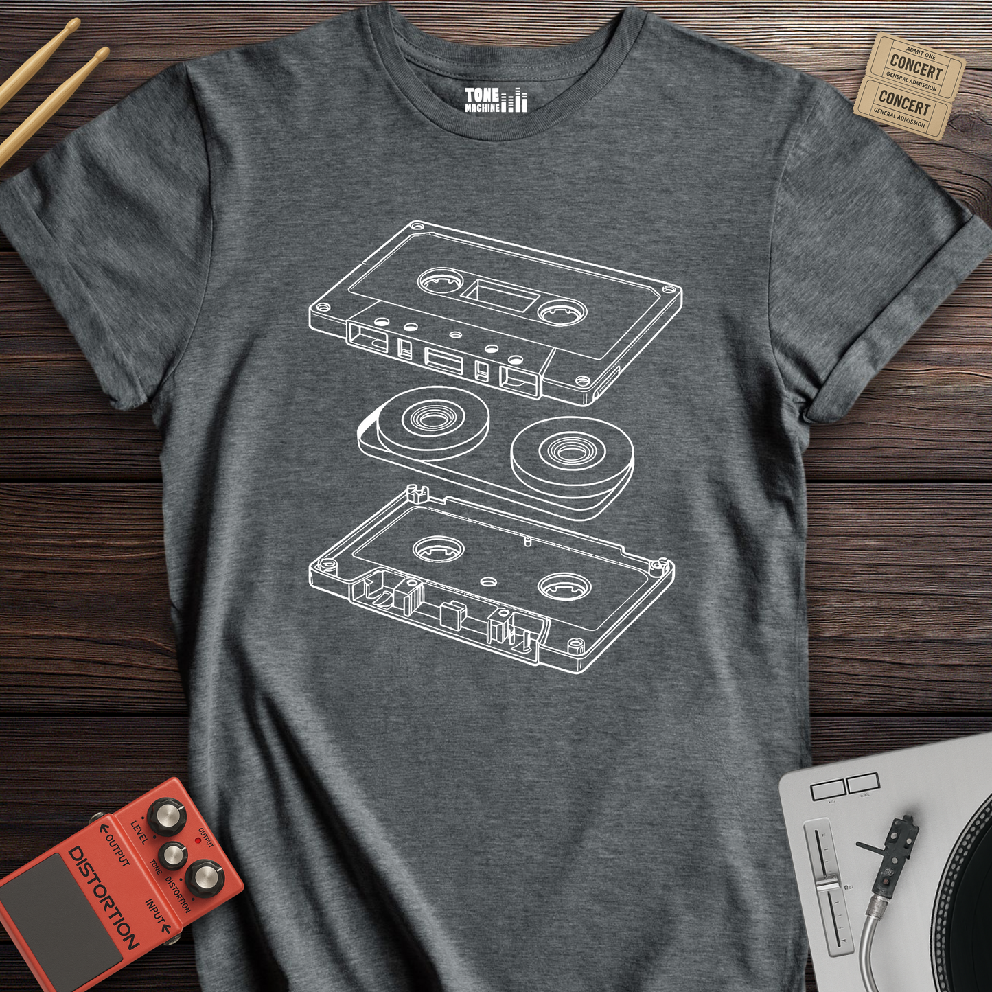Mixtape Mechanics Retro T-Shirt