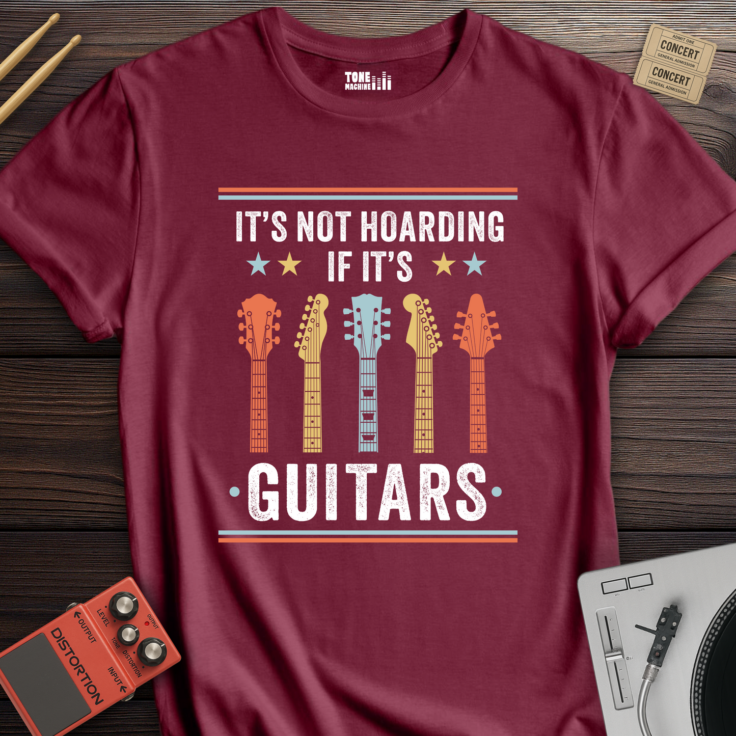 It's Not Hoarding Guitars T-Shirt