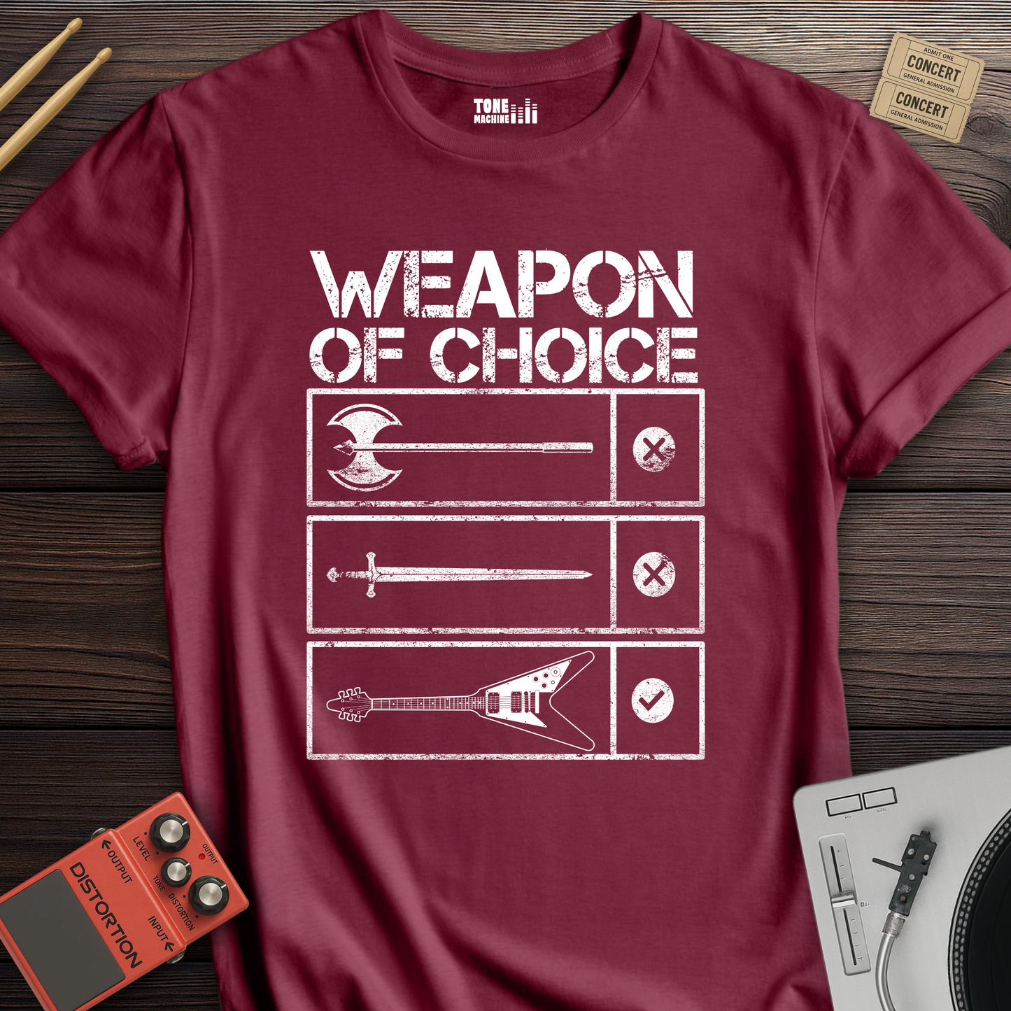Weapon Of Choice T-Shirt