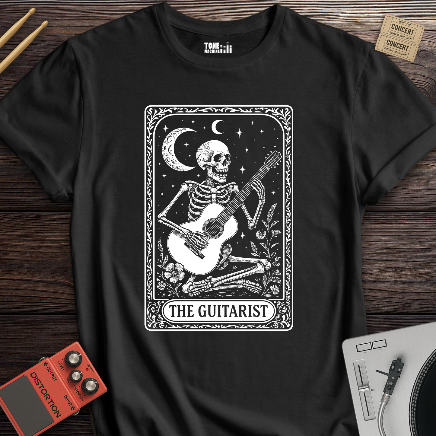 The Guitarist Tarot Card T-Shirt