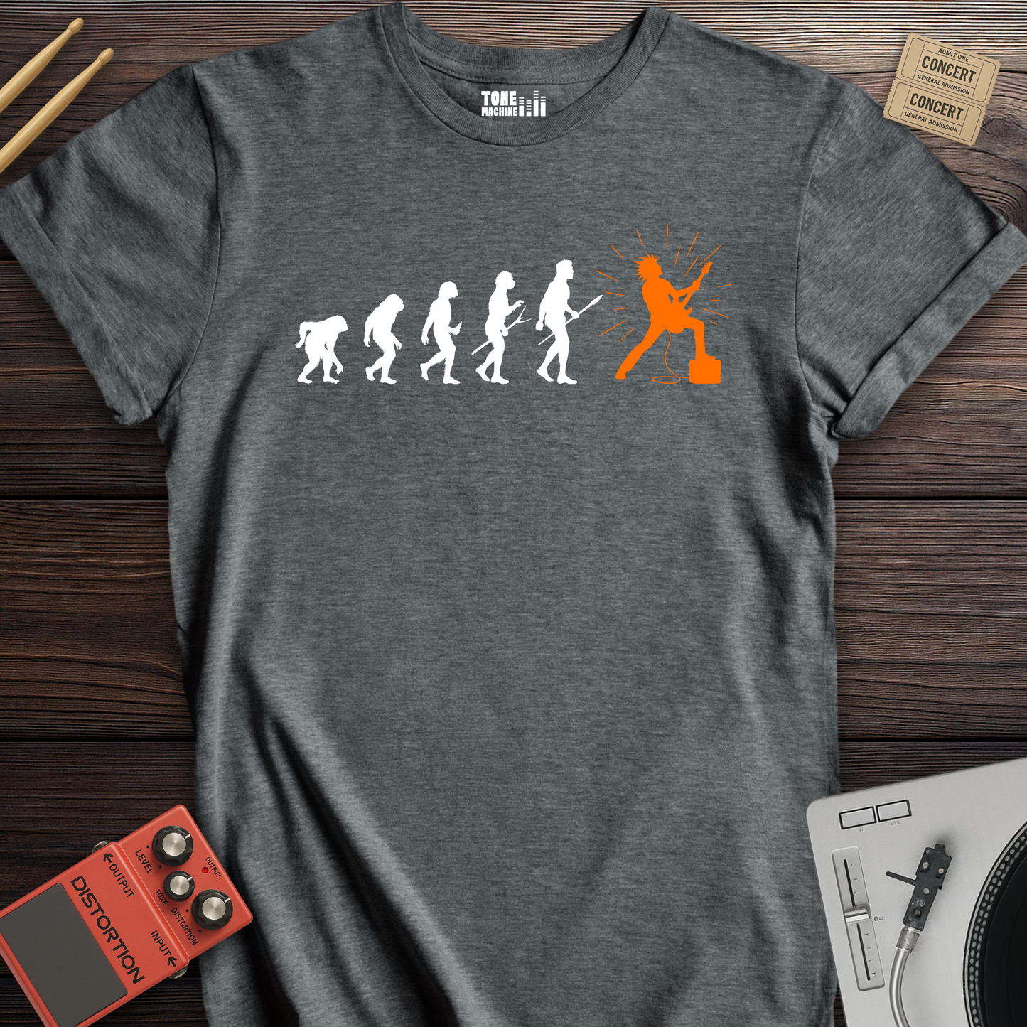 Guitar Player Evolution T-Shirt