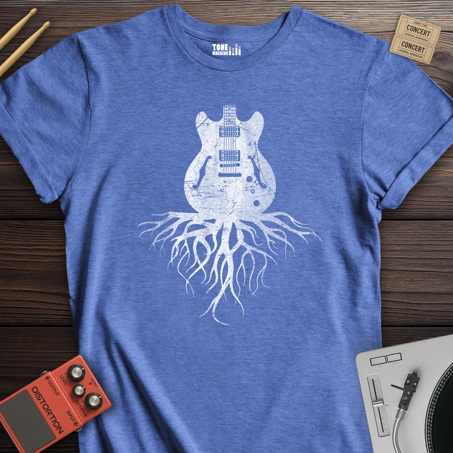 Roots Of Rock Guitar T-Shirt