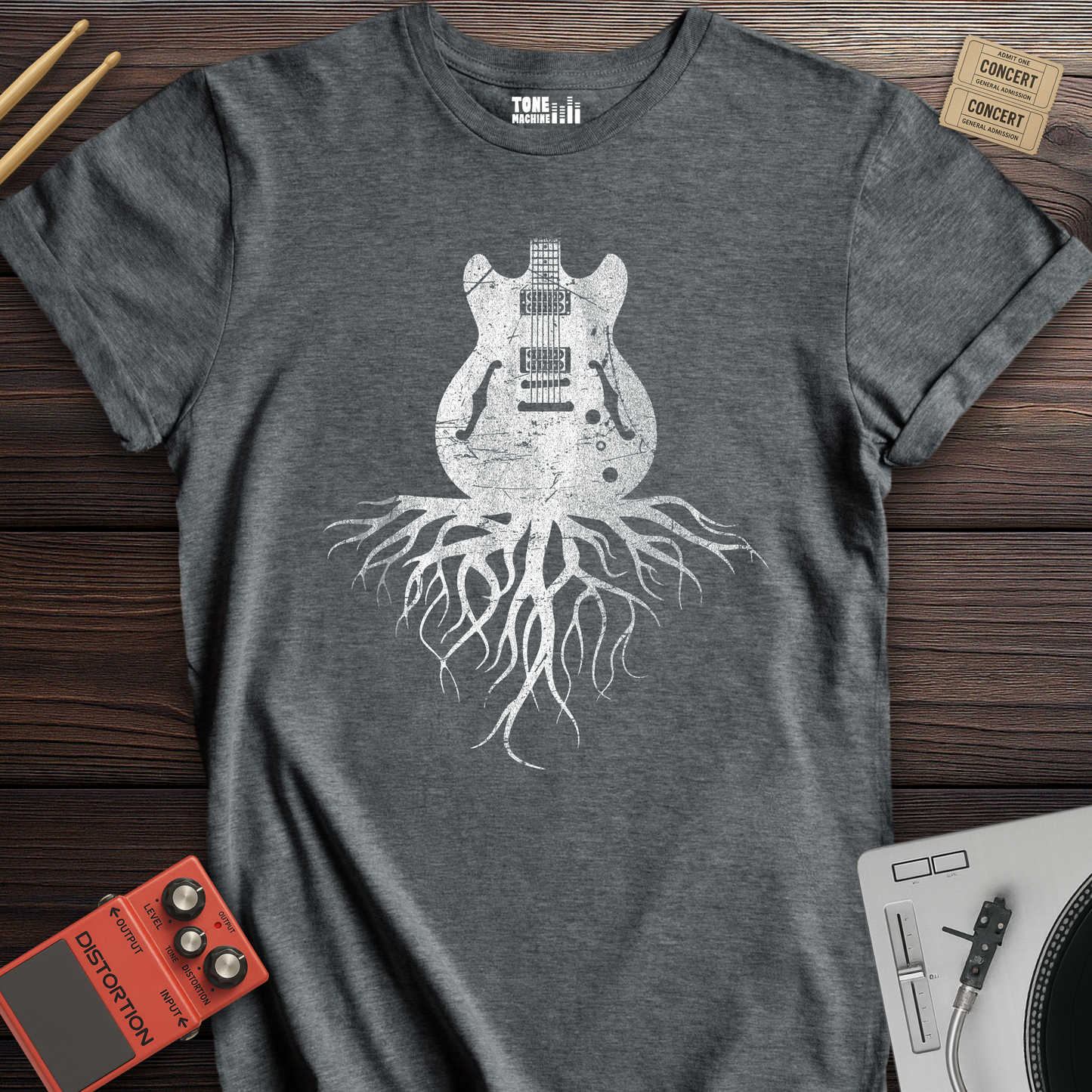 Roots Of Rock Guitar T-Shirt