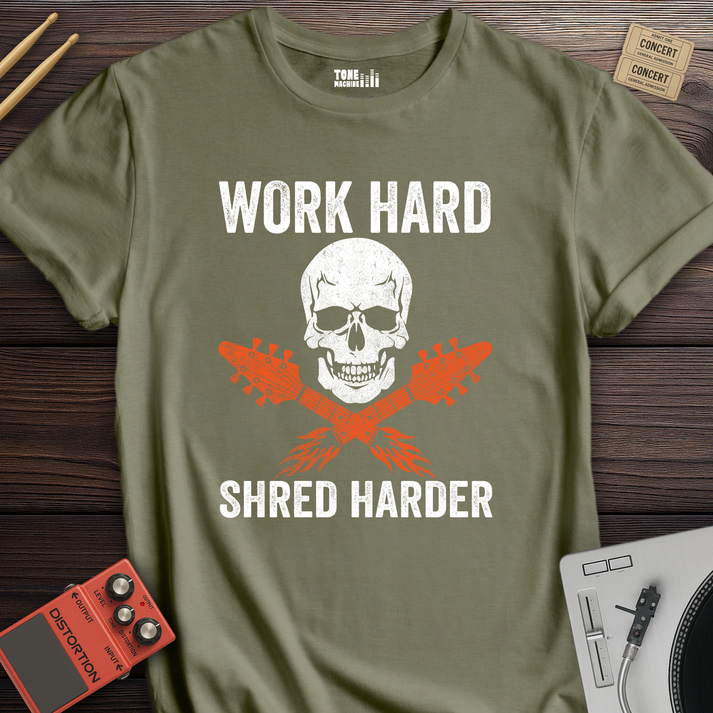Work Hard Shred Harder T-Shirt