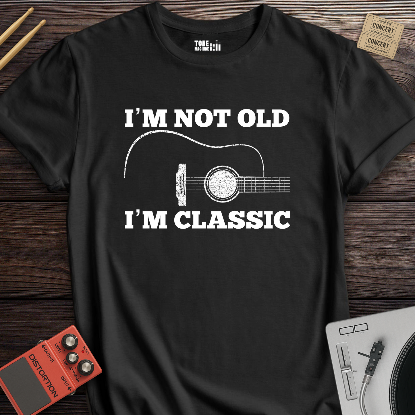 I'm Not Old I'm Classic Guitar T-Shirt