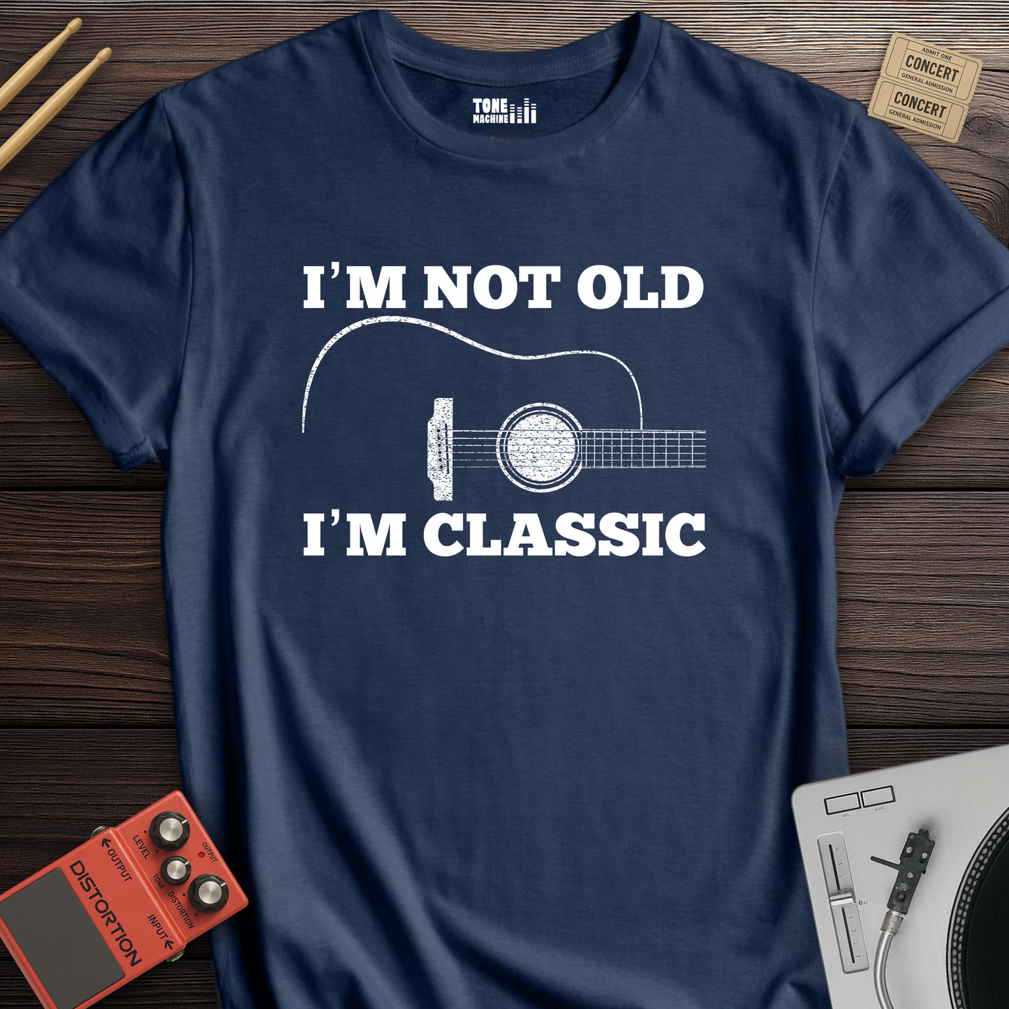 I'm Not Old I'm Classic Guitar T-Shirt