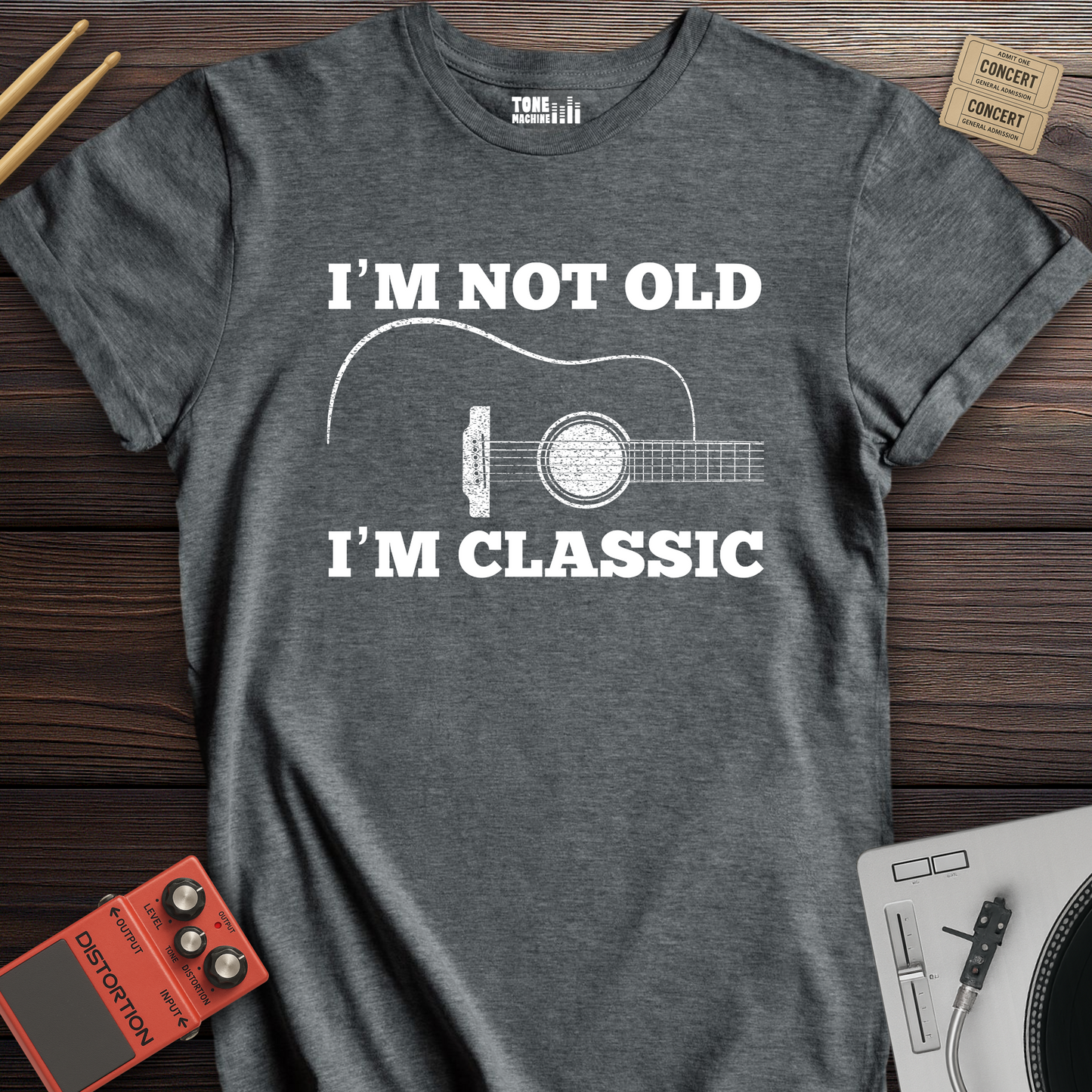 I'm Not Old I'm Classic Guitar T-Shirt