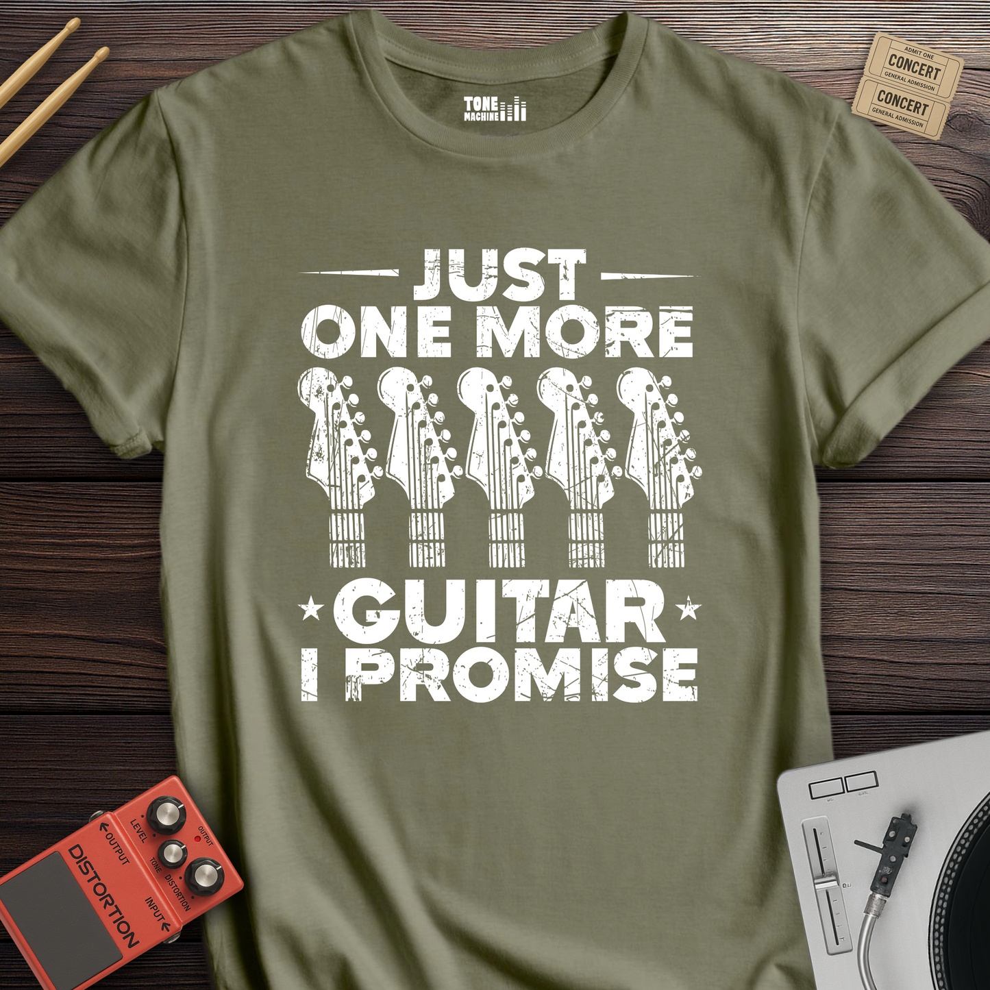 Just One More Guitar T-Shirt
