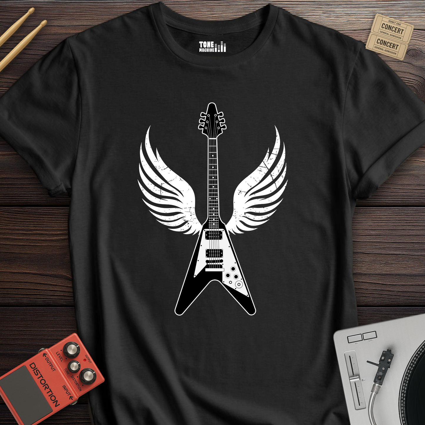Frequent Flyer Guitar T-Shirt