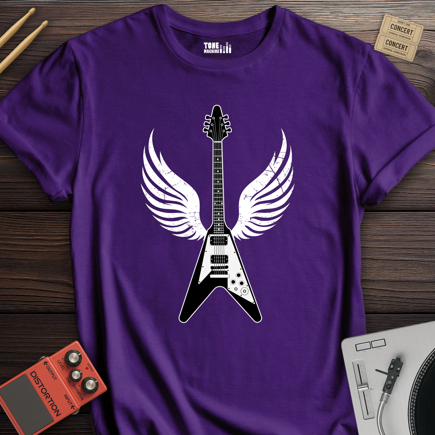 Frequent Flyer Guitar T-Shirt