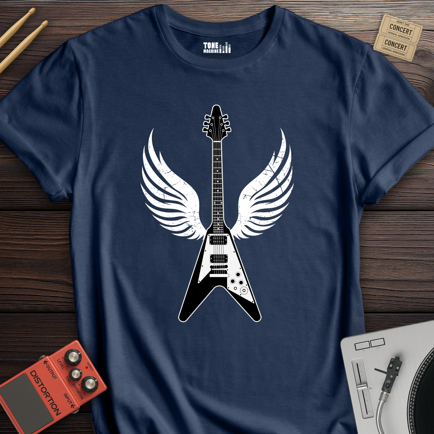Frequent Flyer Guitar T-Shirt