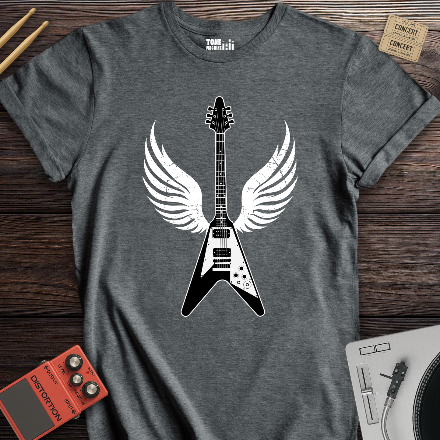 Frequent Flyer Guitar T-Shirt