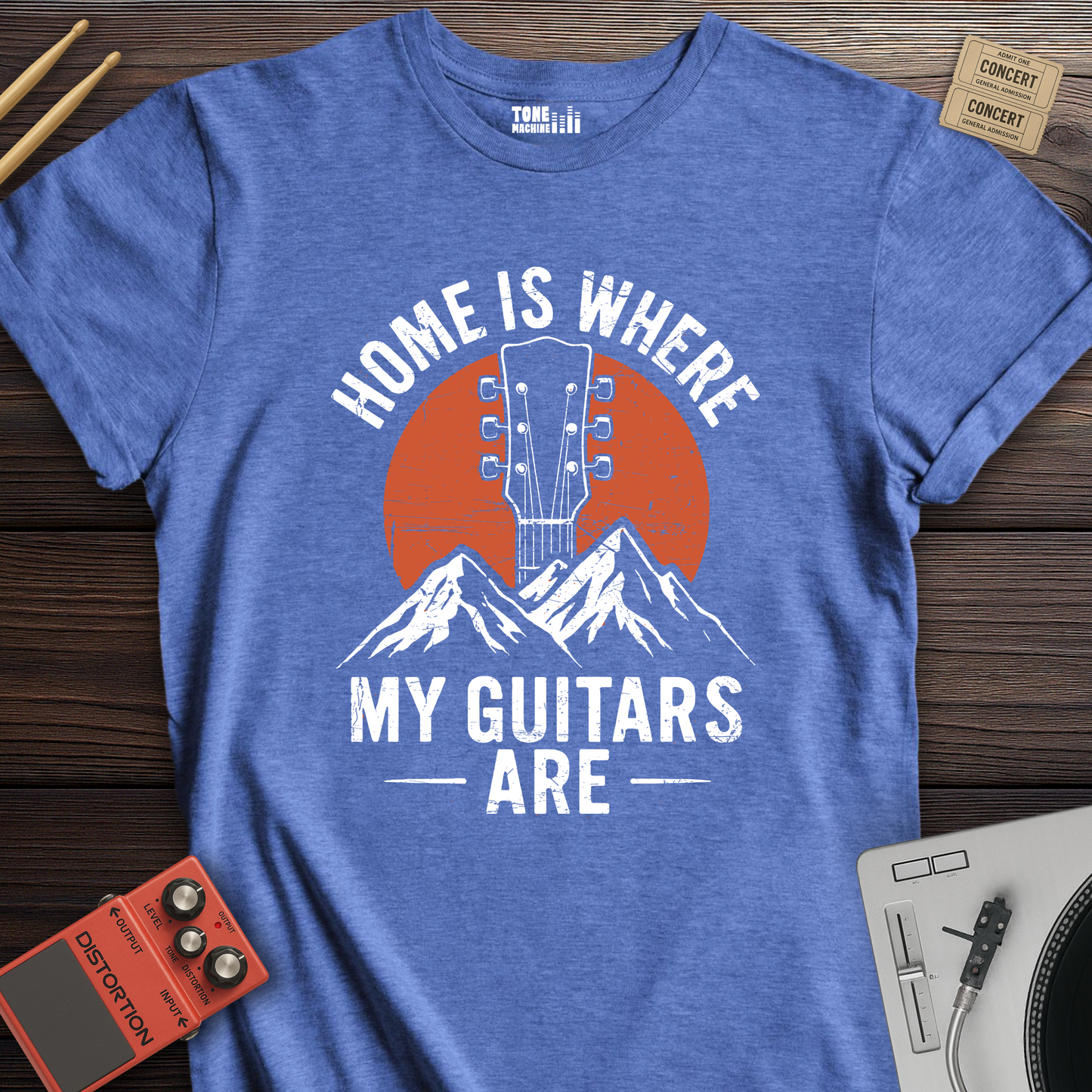 Home Is Where My Guitars Are T-Shirt