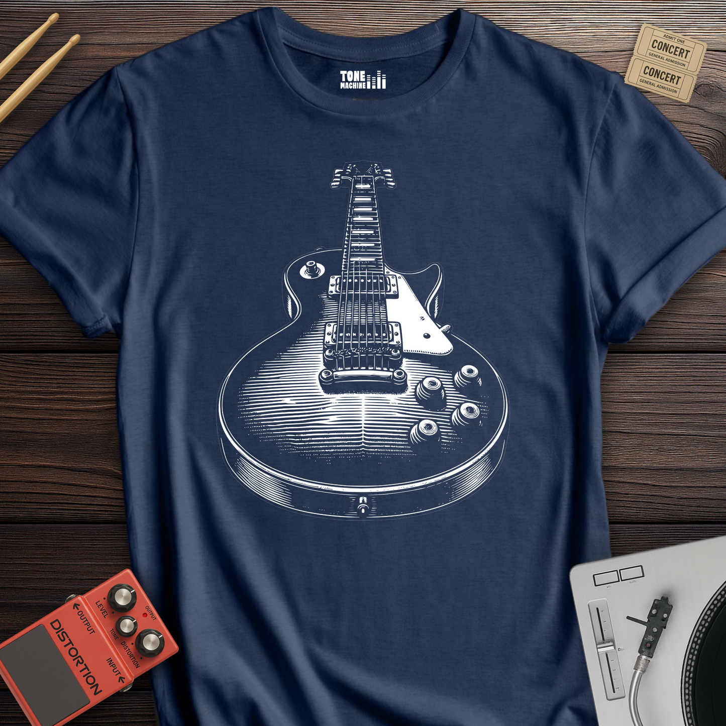String Theory Guitar T-Shirt