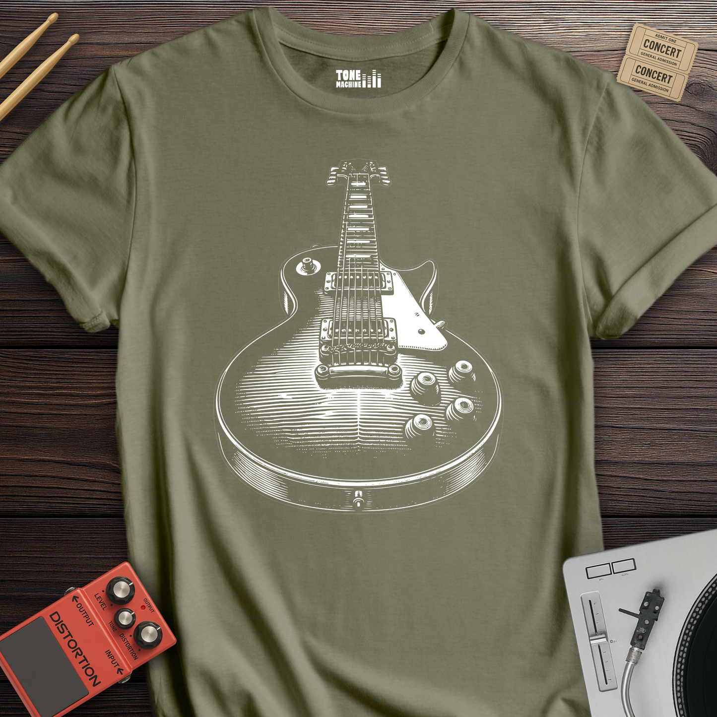 String Theory Guitar T-Shirt