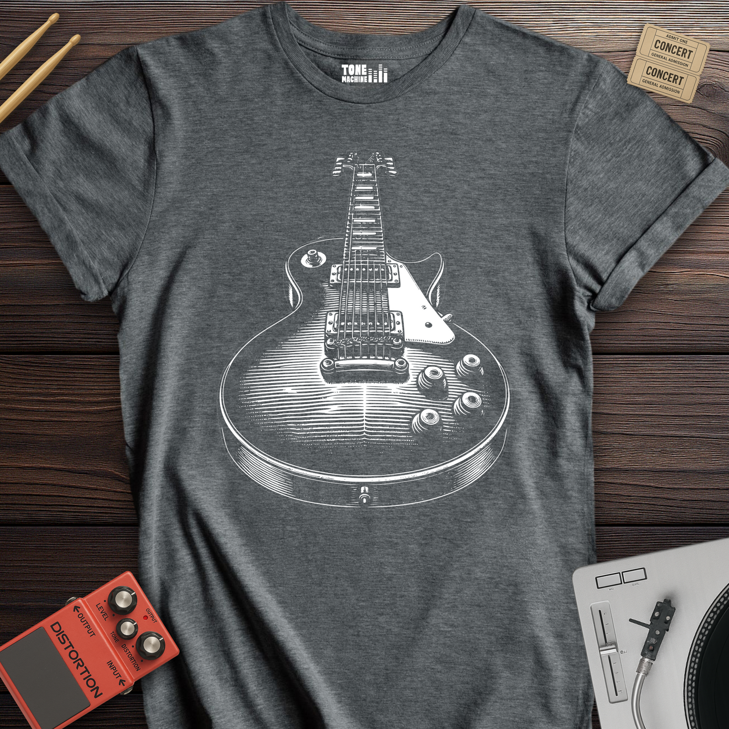 String Theory Guitar T-Shirt