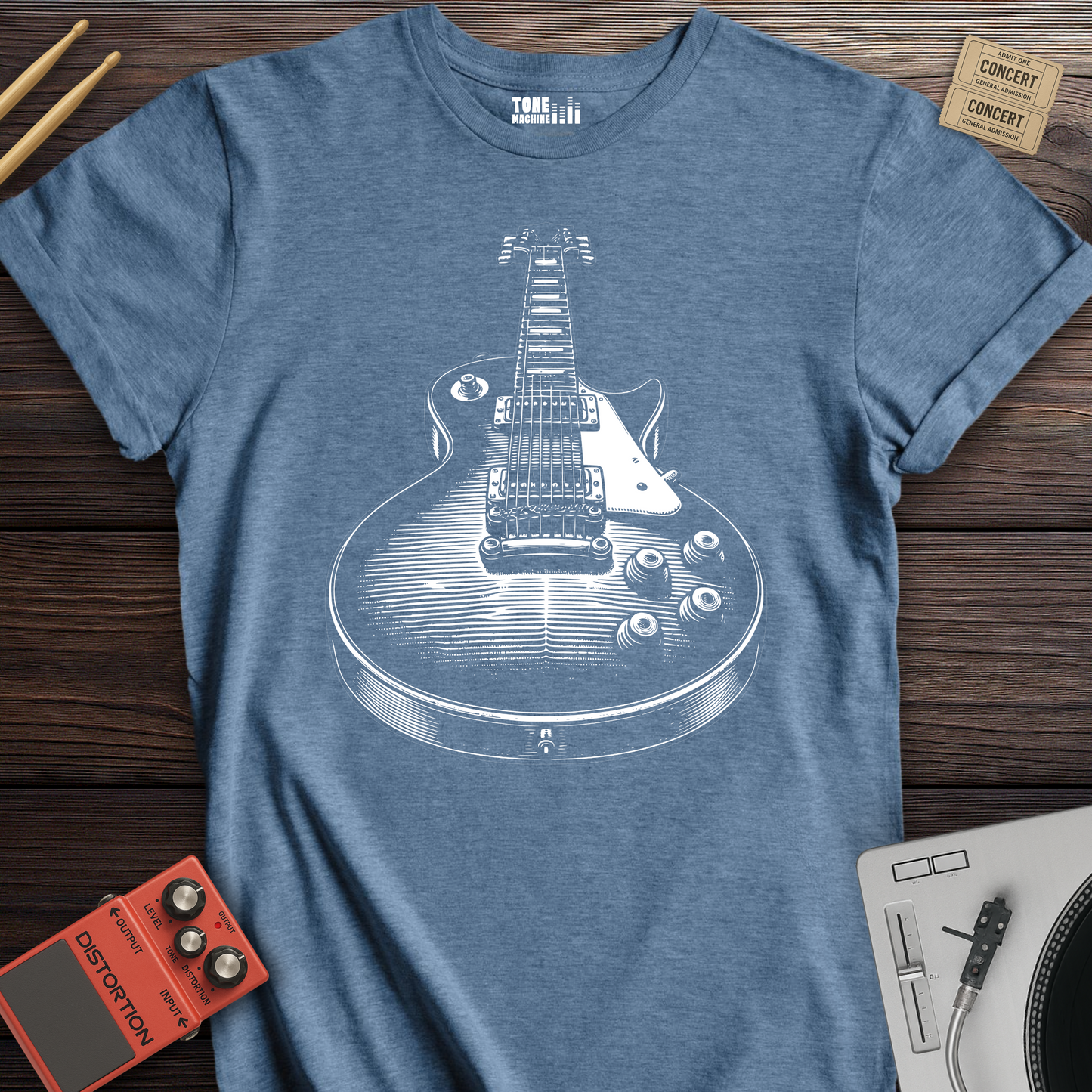 String Theory Guitar T-Shirt