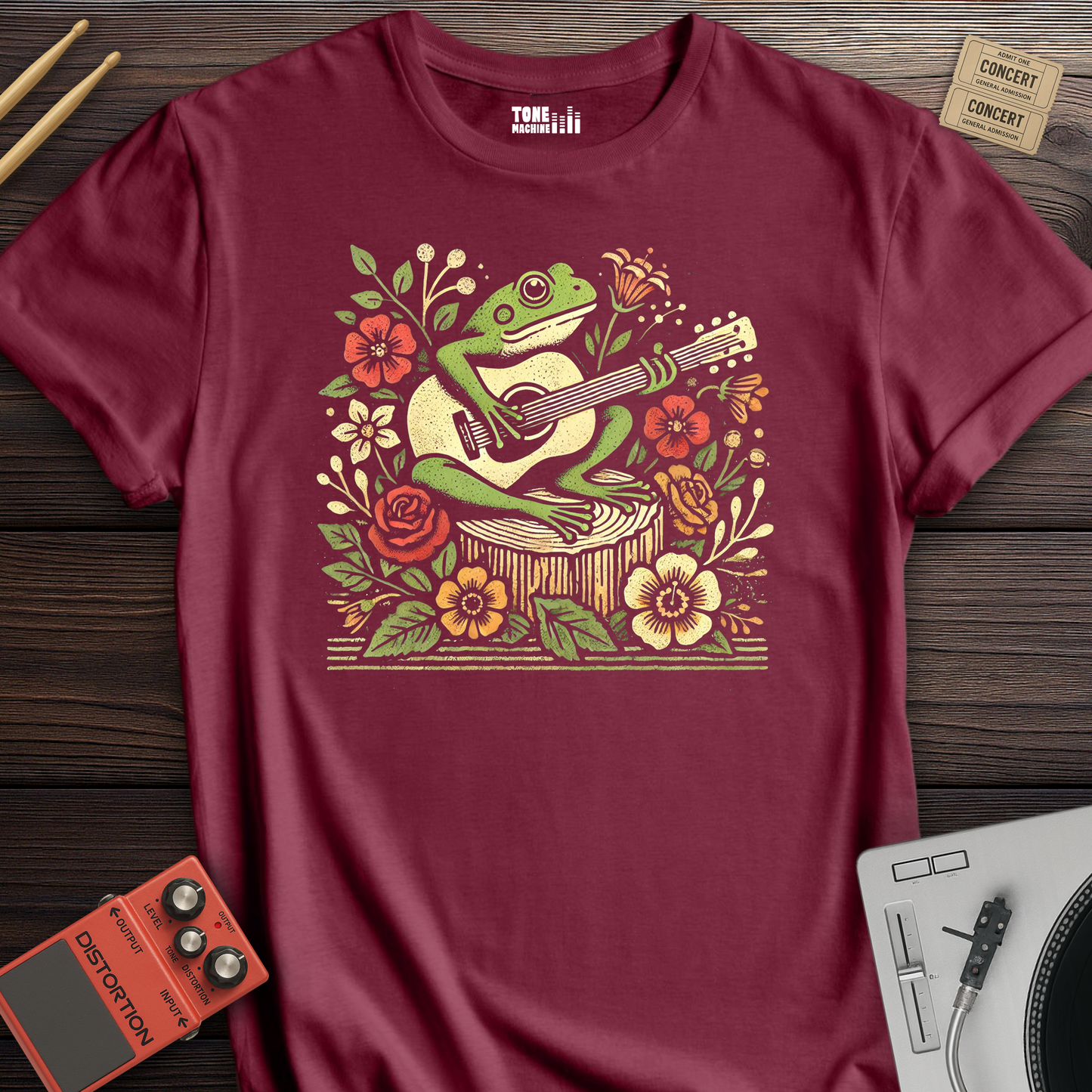 Amphibious Jam Guitar T-Shirt