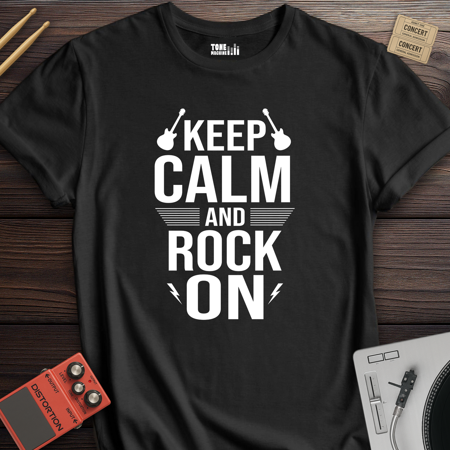 Keep Calm And Rock On T-Shirt