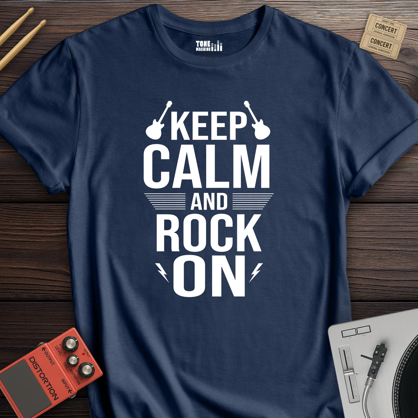Keep Calm And Rock On T-Shirt
