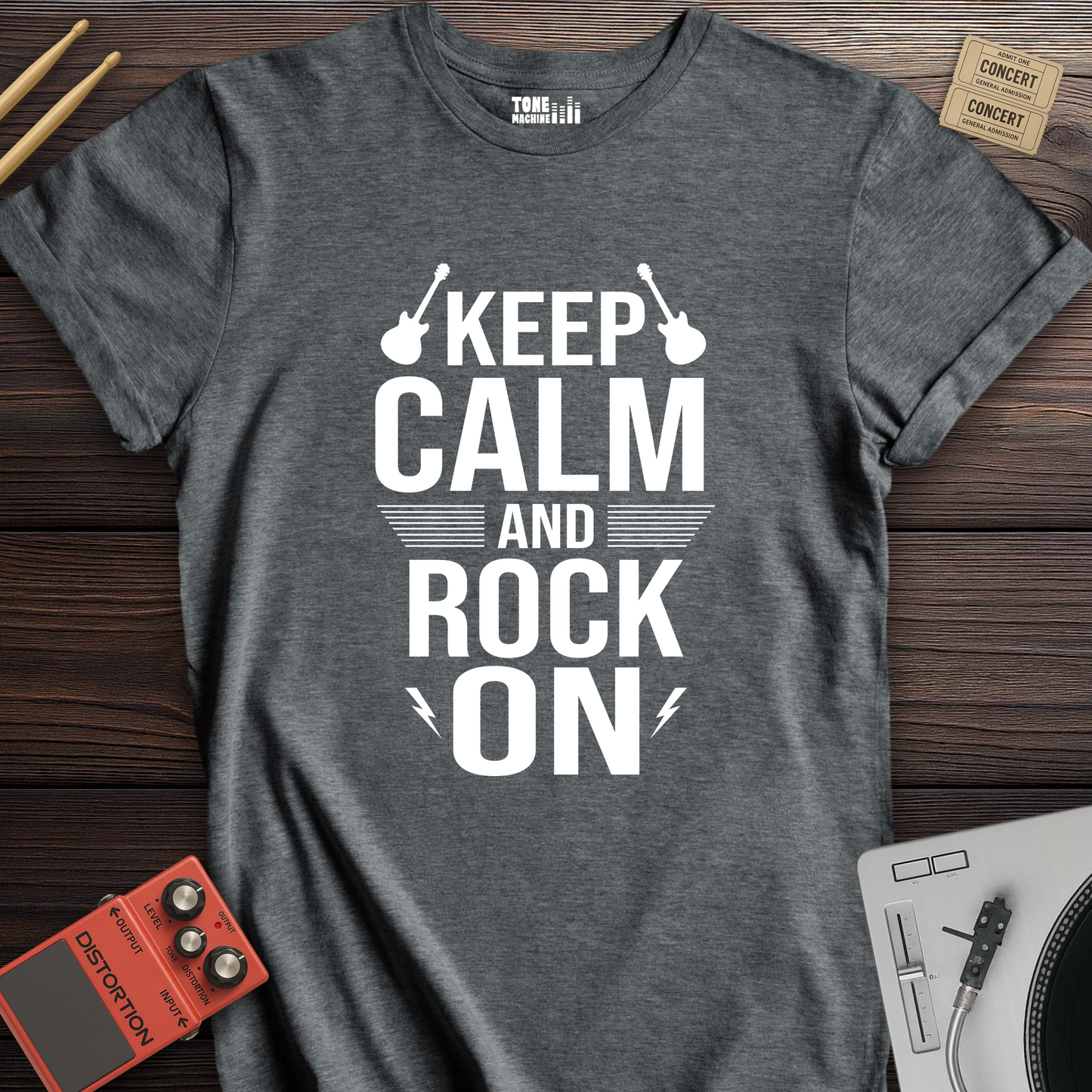 Keep Calm And Rock On T-Shirt