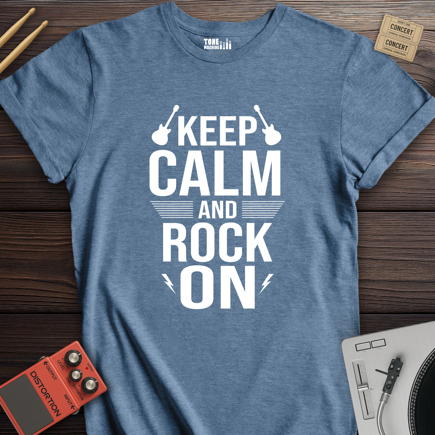 Keep Calm And Rock On T-Shirt