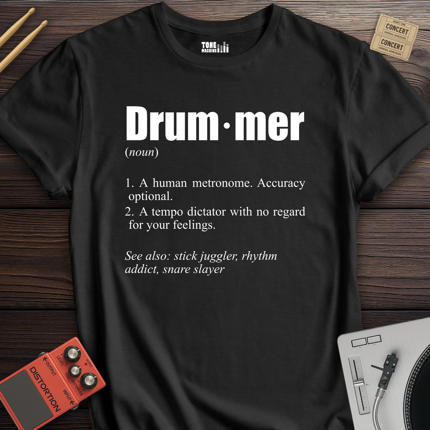 Drummer Definition T-Shirt