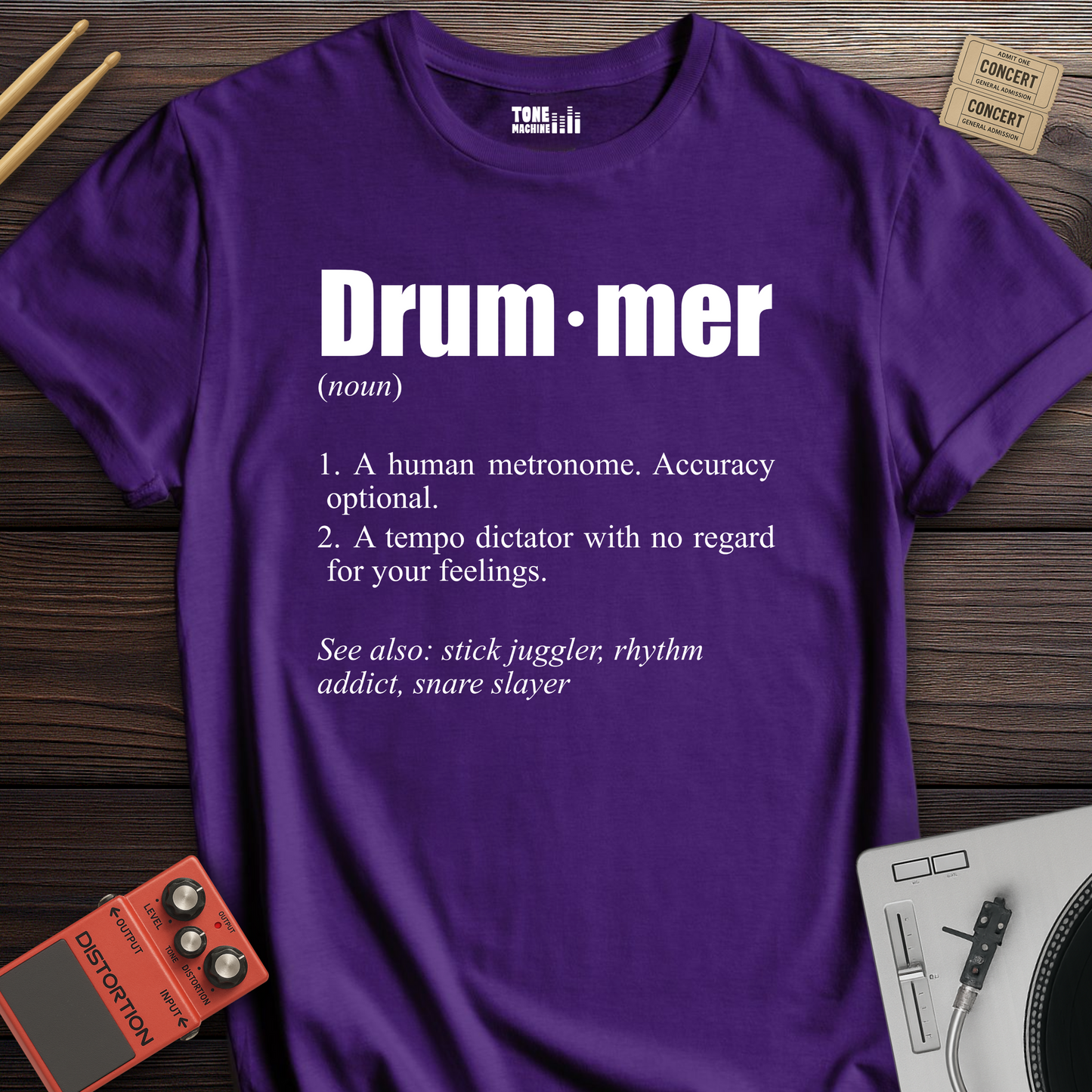 Drummer Definition T-Shirt
