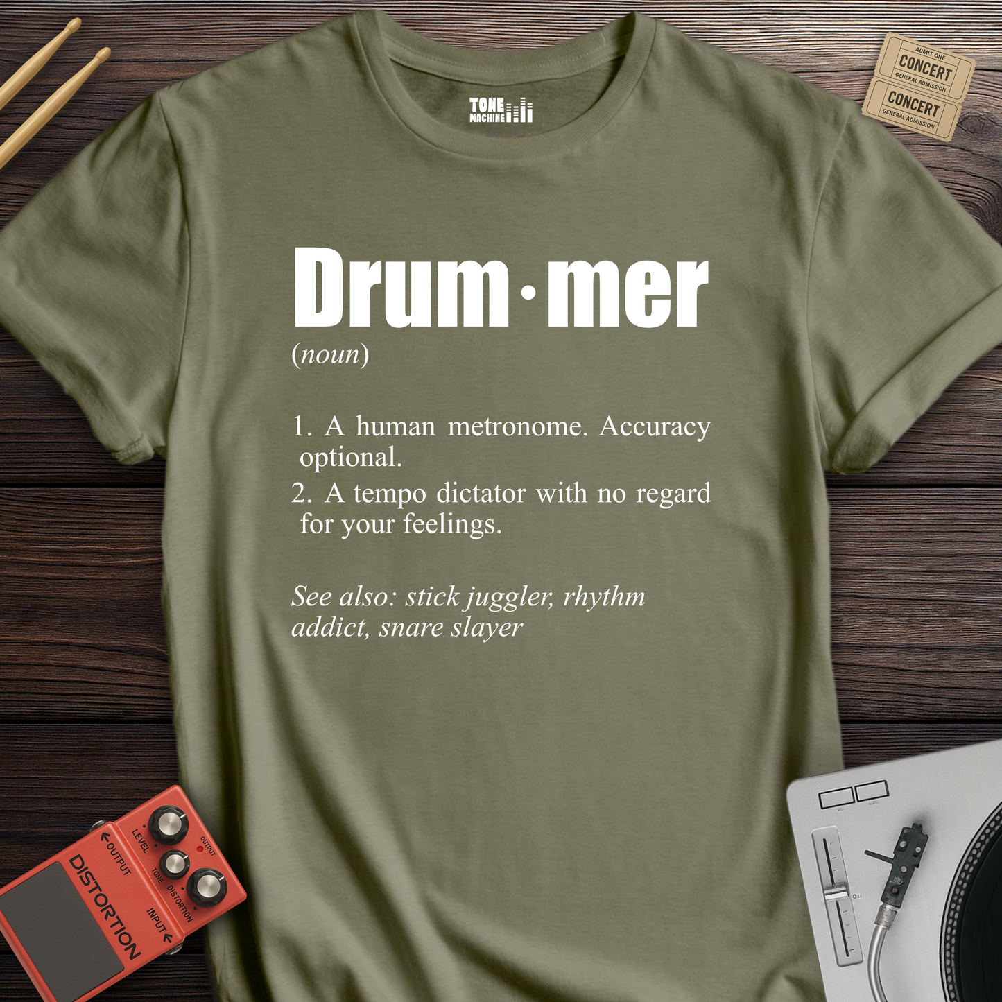 Drummer Definition T-Shirt