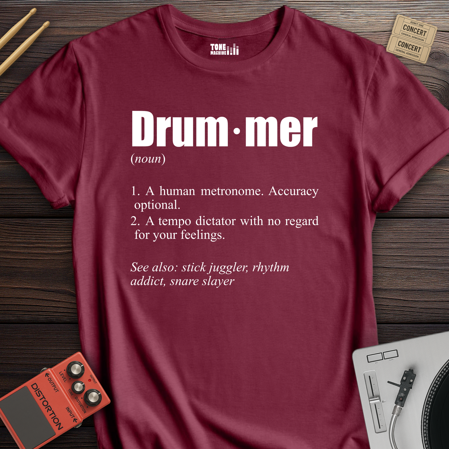 Drummer Definition T-Shirt
