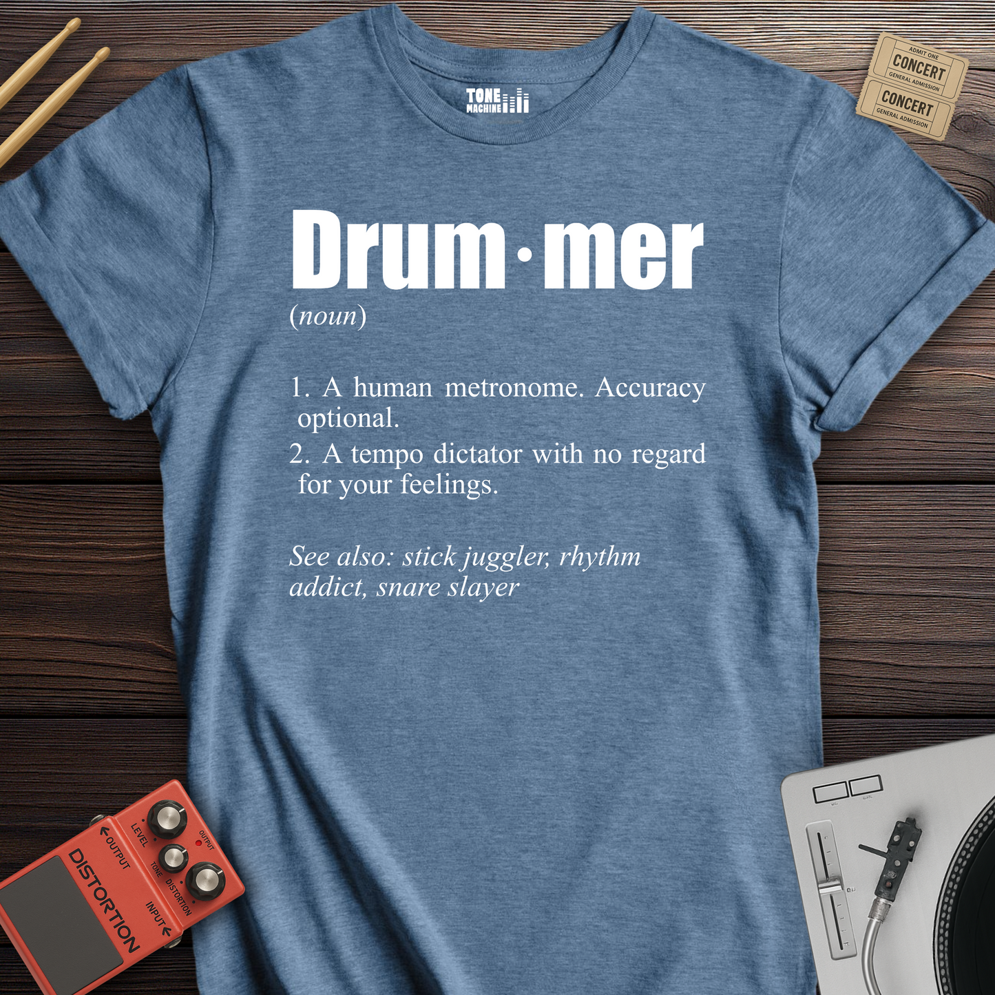 Drummer Definition T-Shirt