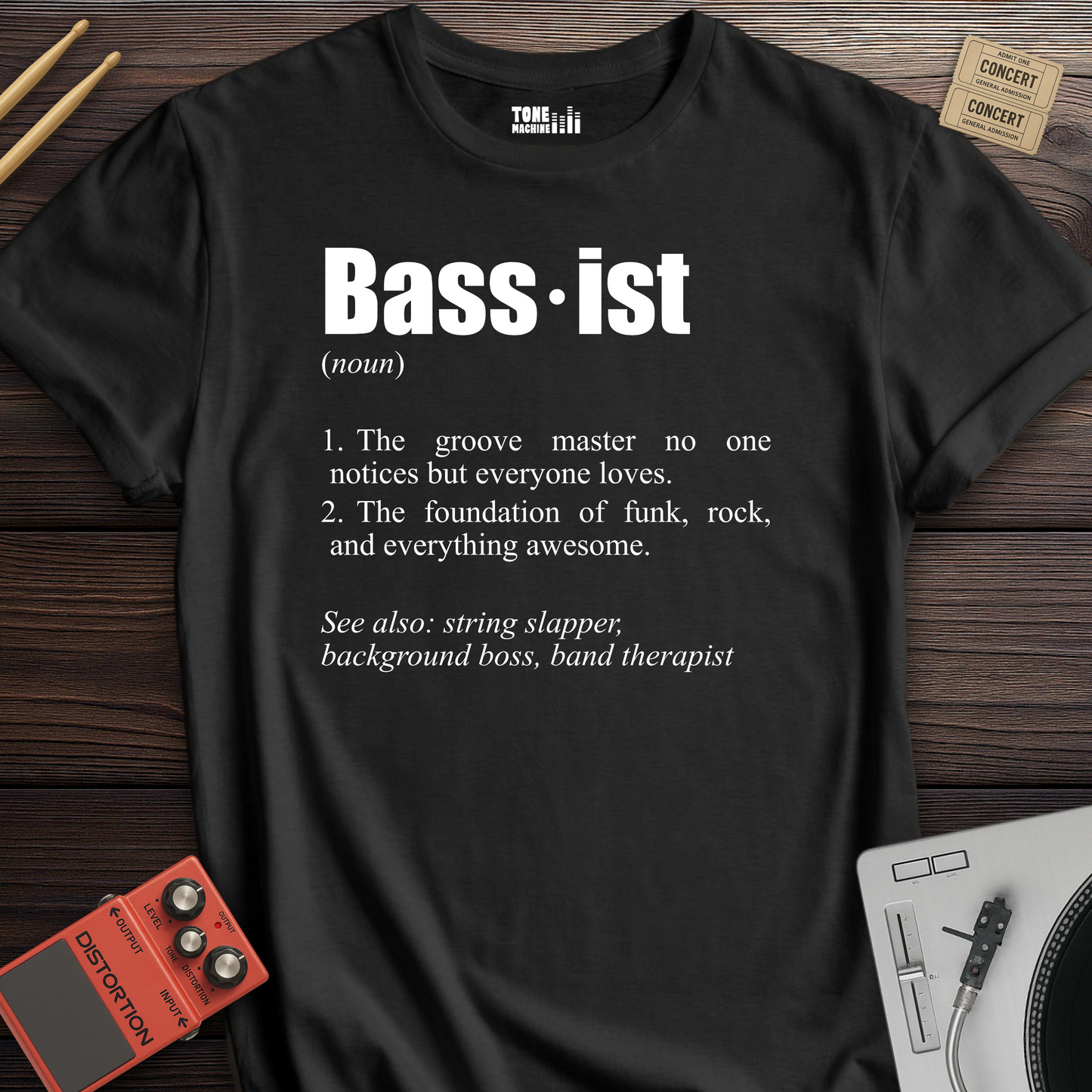 Bassist Definition T-Shirt
